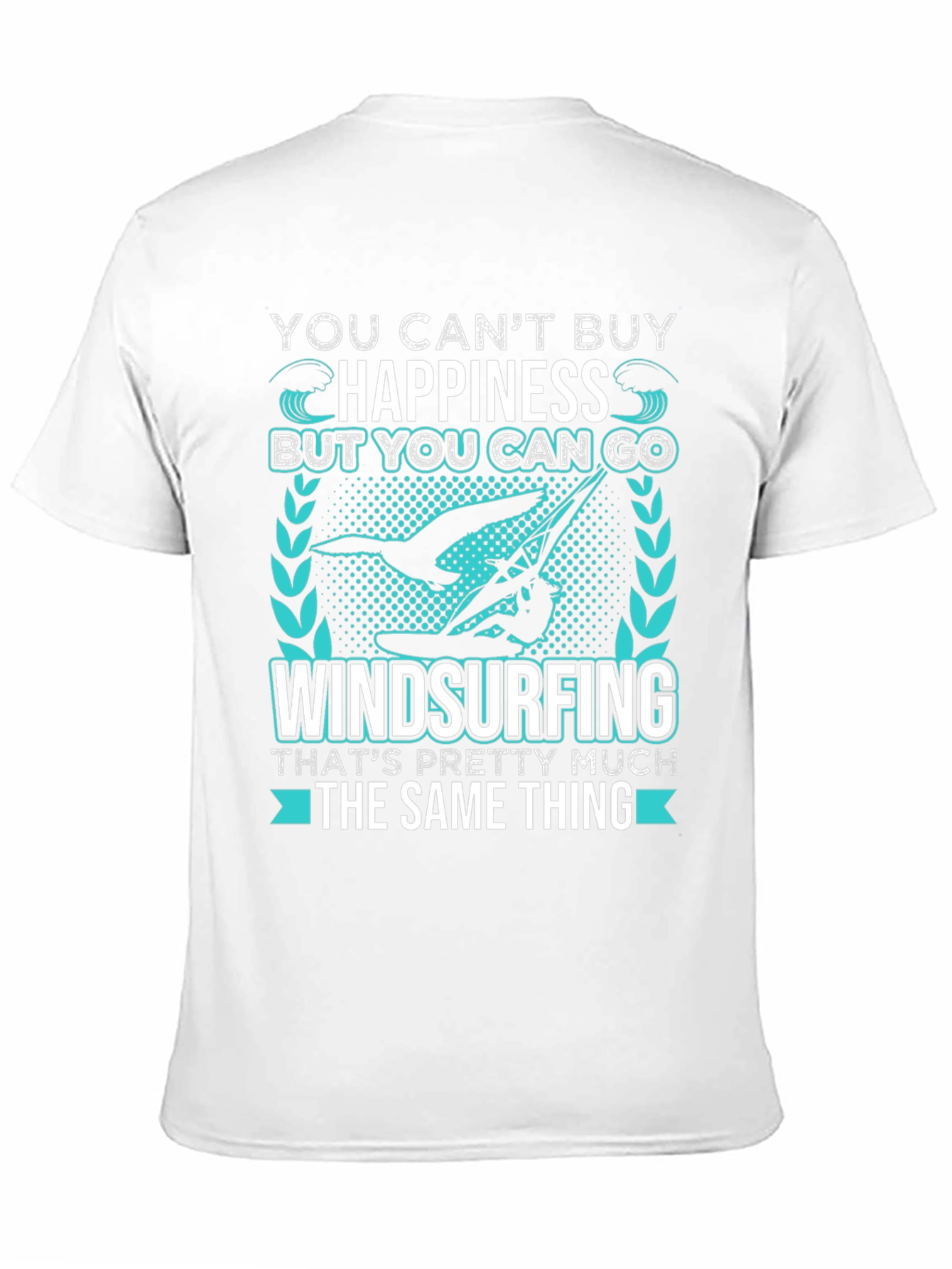 Windsurfing Happiness T-Shirt - Black