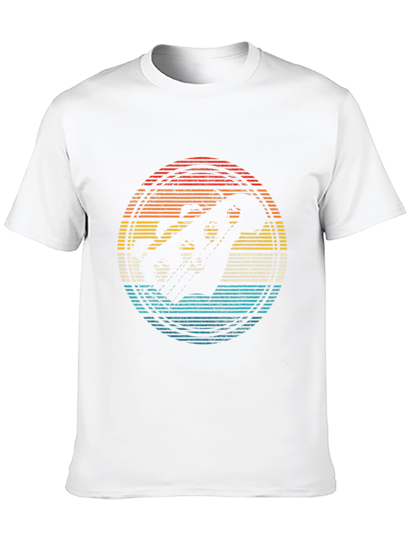 Retro Skier Graphic Tee - Black