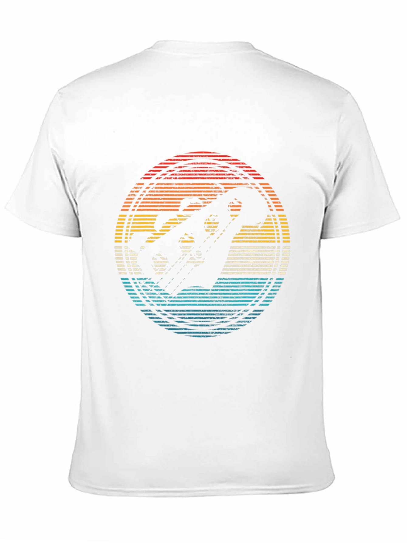 Retro Skier Graphic Tee - Black