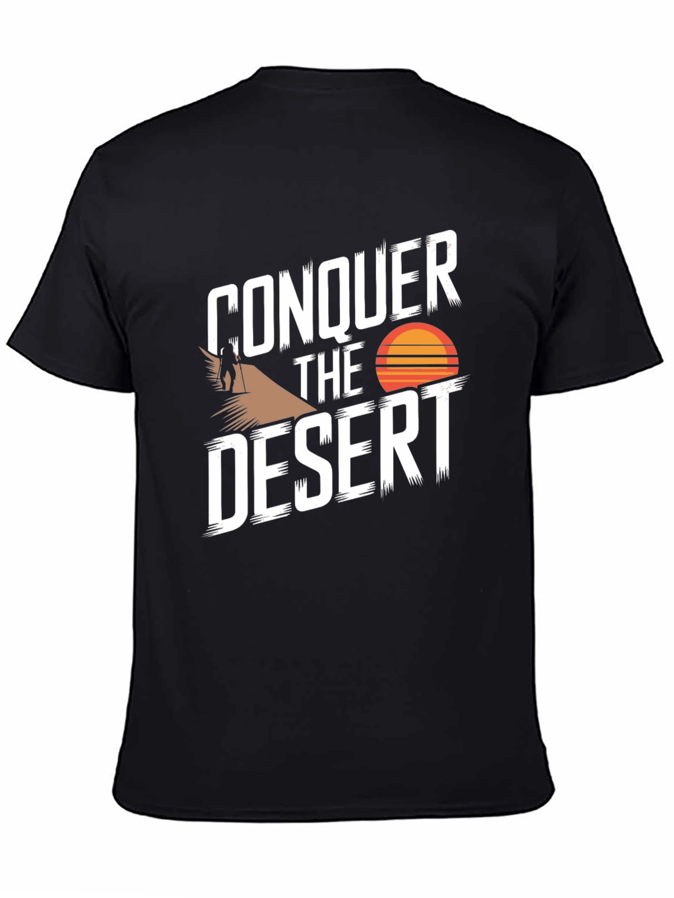 Conquer The Desert Black T-Shirt