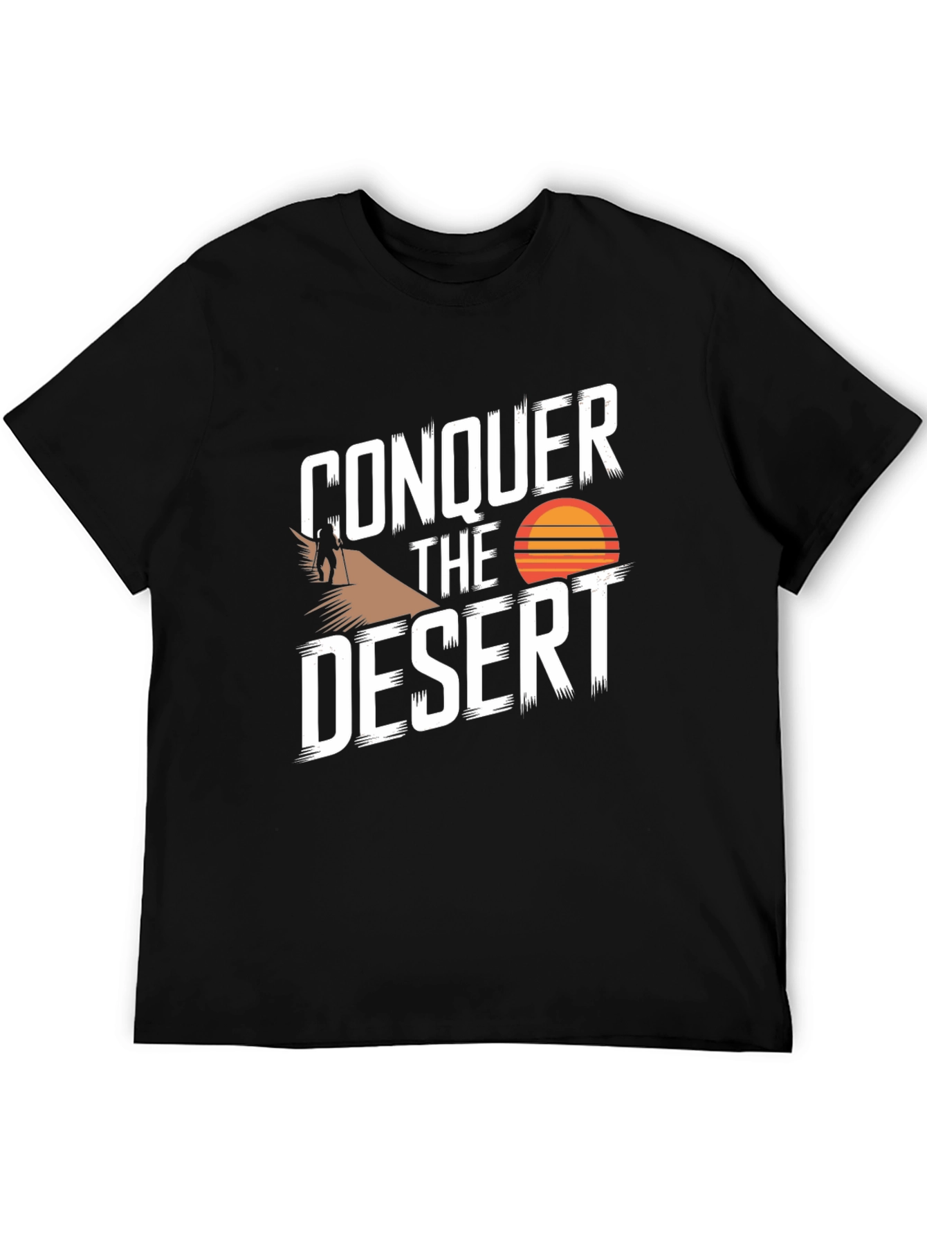 Conquer The Desert Black T-Shirt