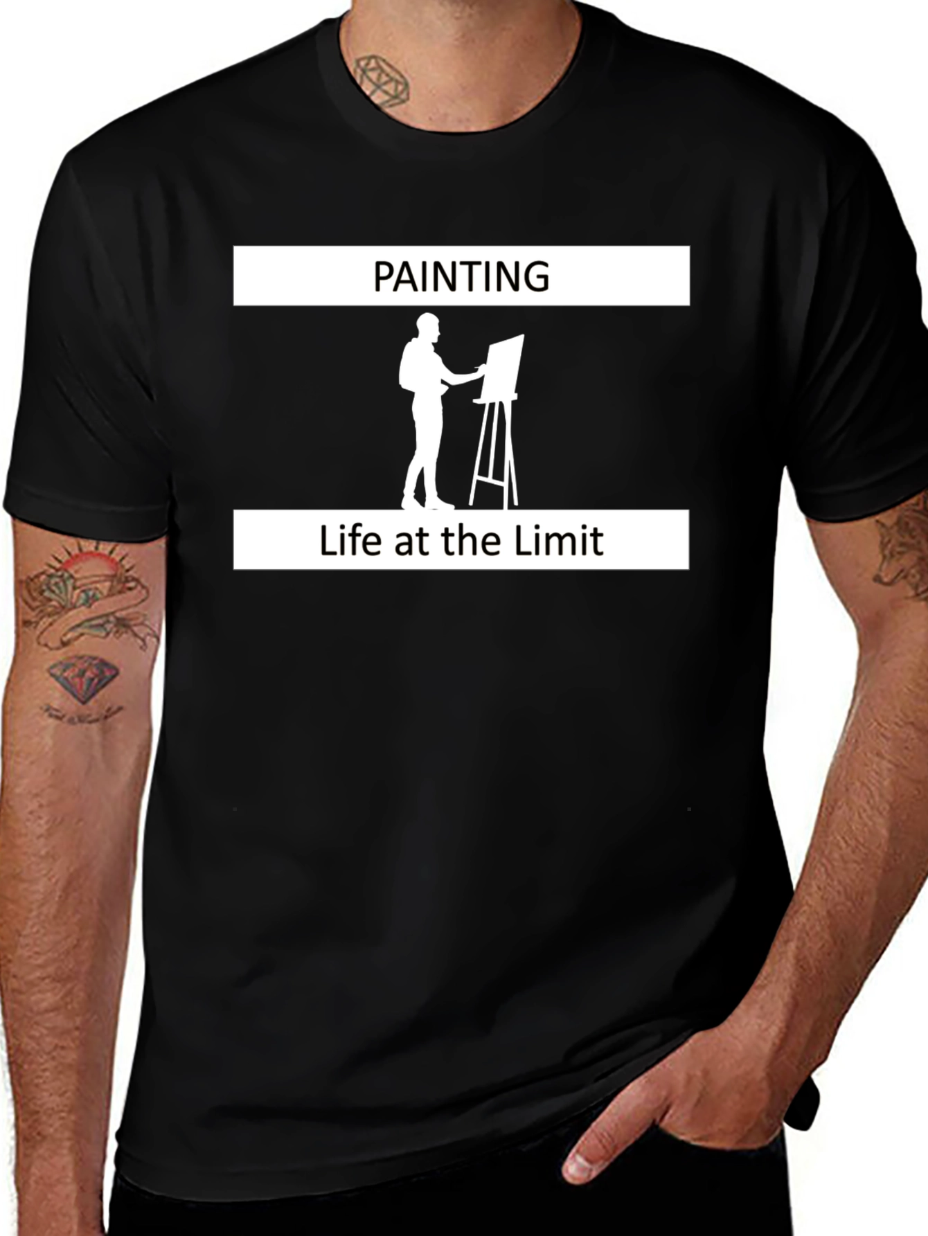 Painting Life at the Limit Graphic Tee
