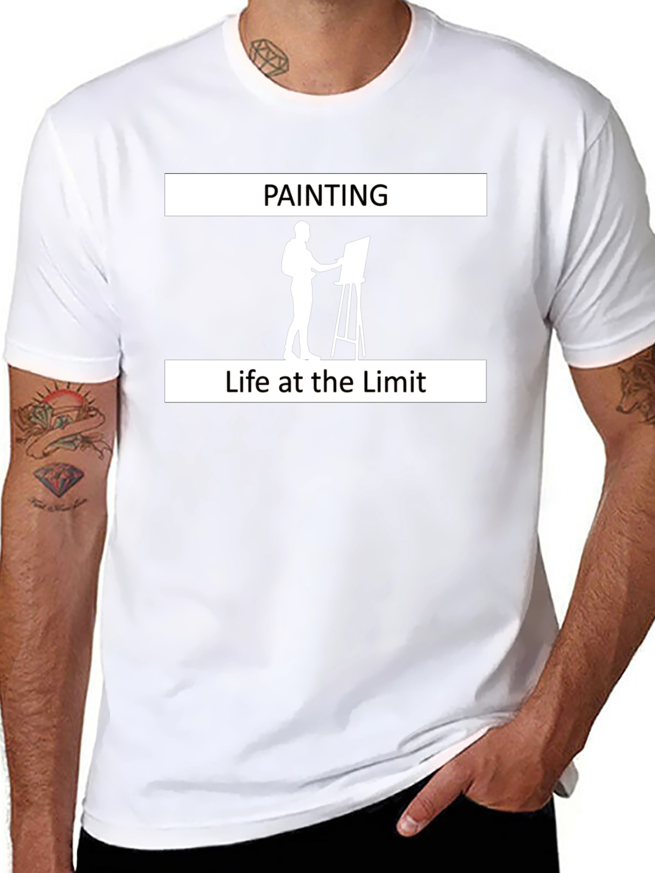 Painting Life at the Limit Graphic Tee