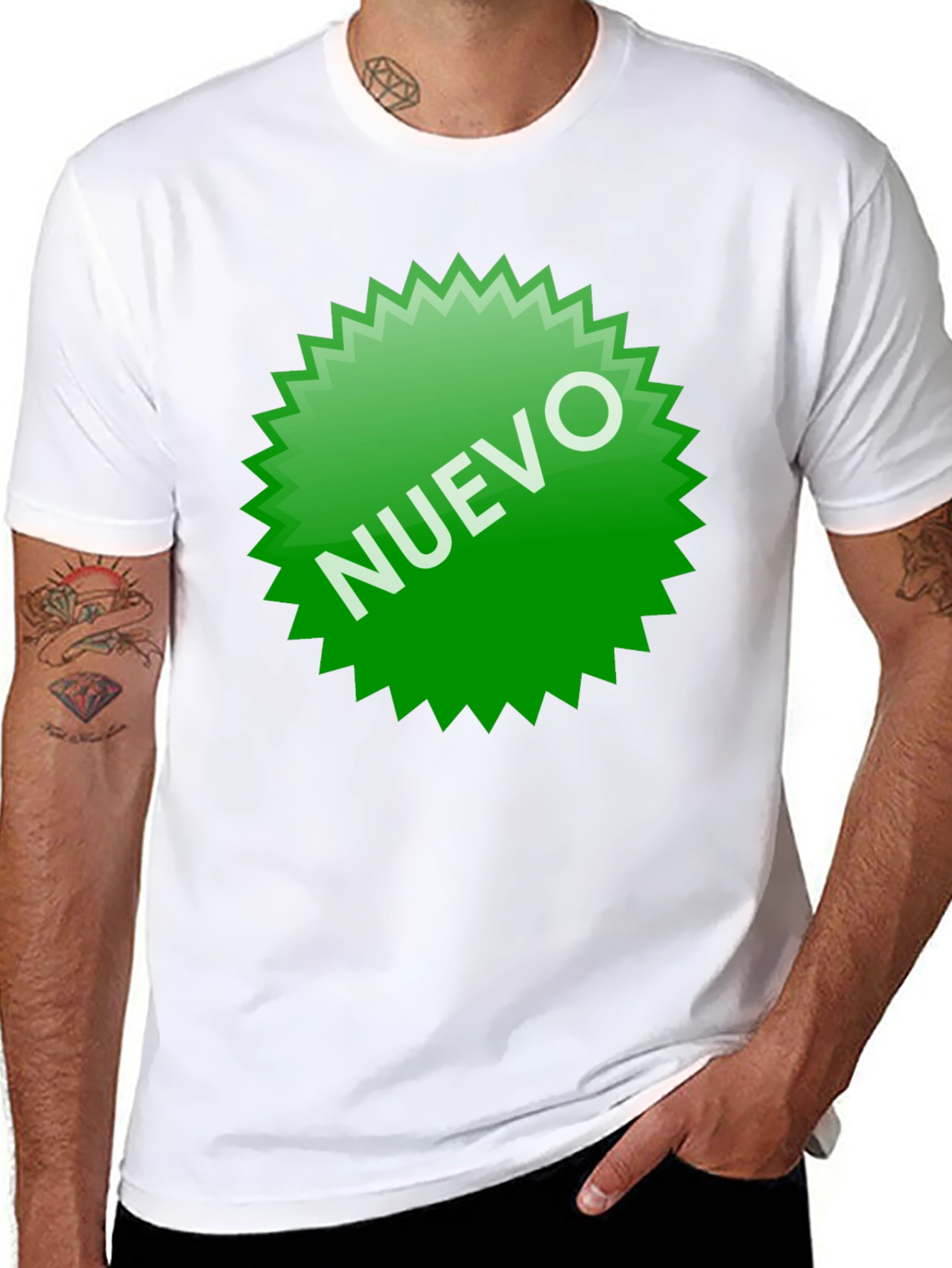 Nuevo Starburst Graphic T-Shirt - Bold and Fresh
