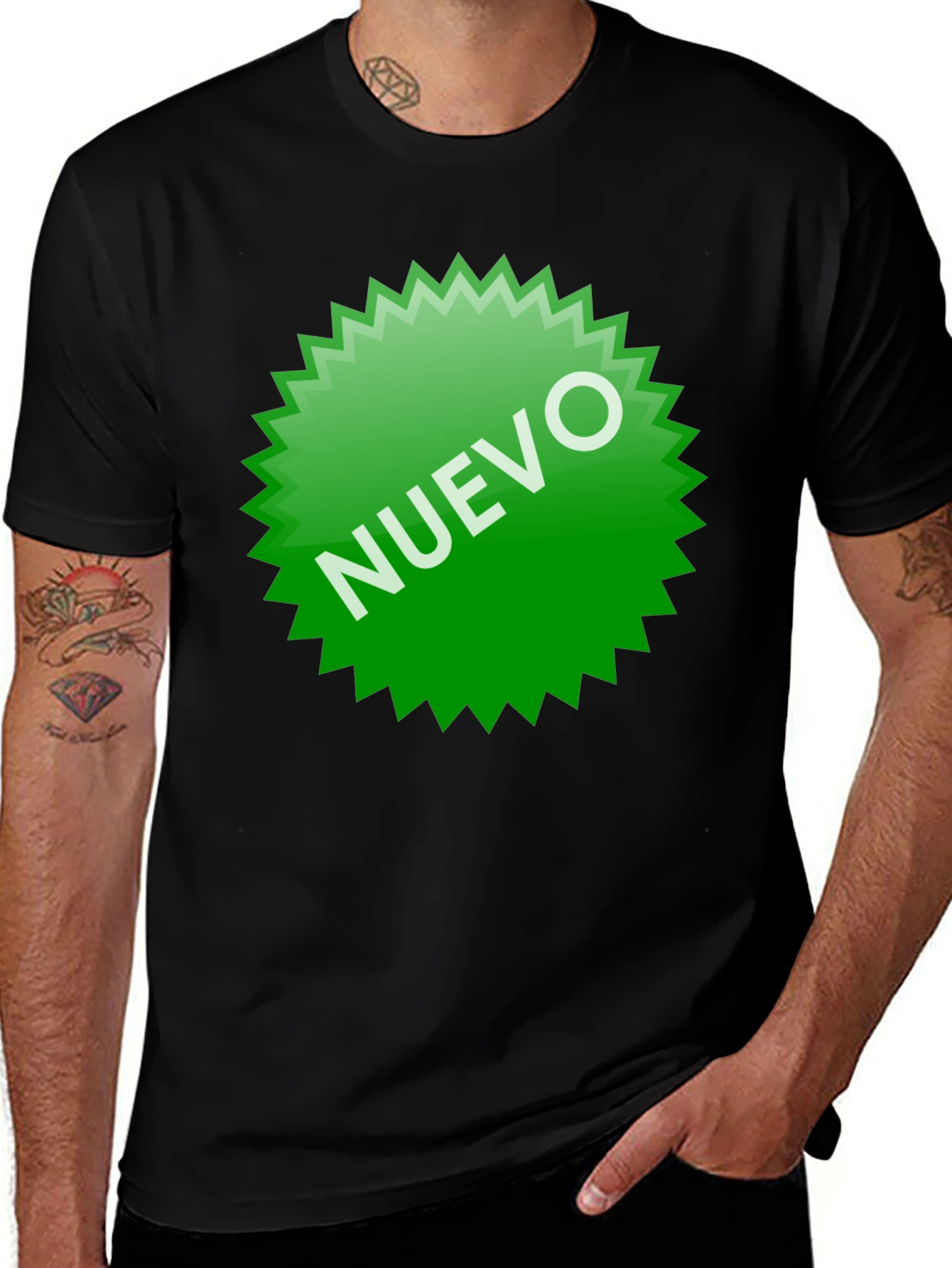 Nuevo Starburst Graphic T-Shirt - Bold and Fresh