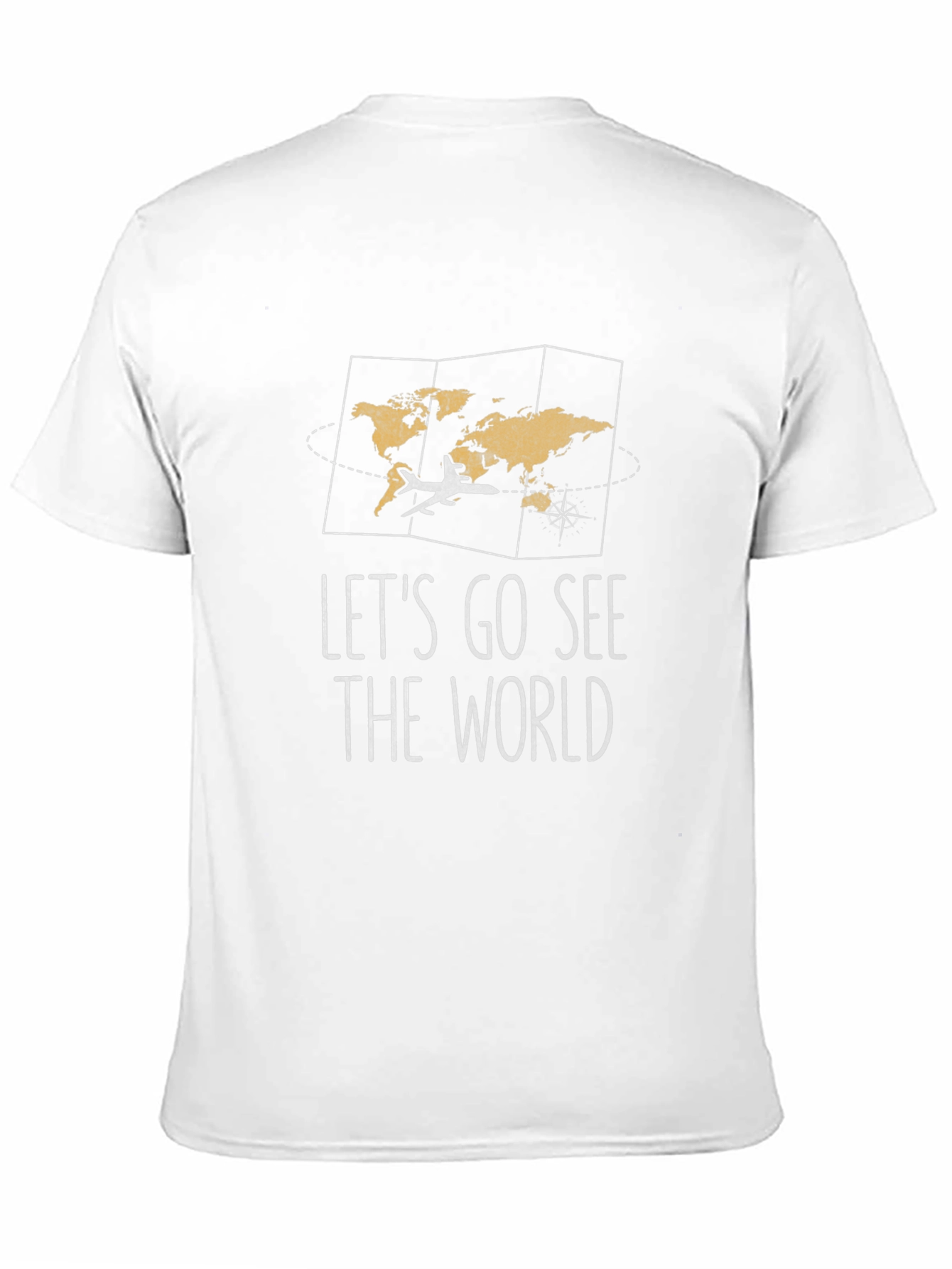 Lets Go See The World Graphic Tee