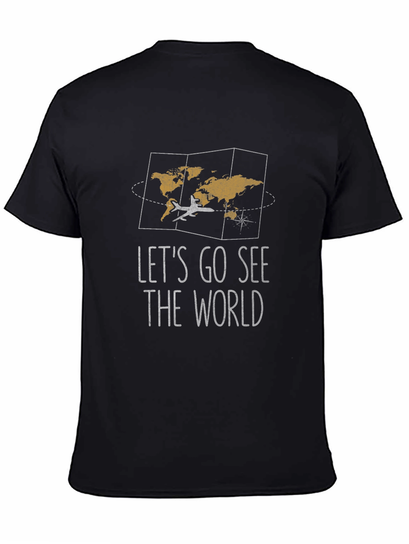 Lets Go See The World Graphic Tee