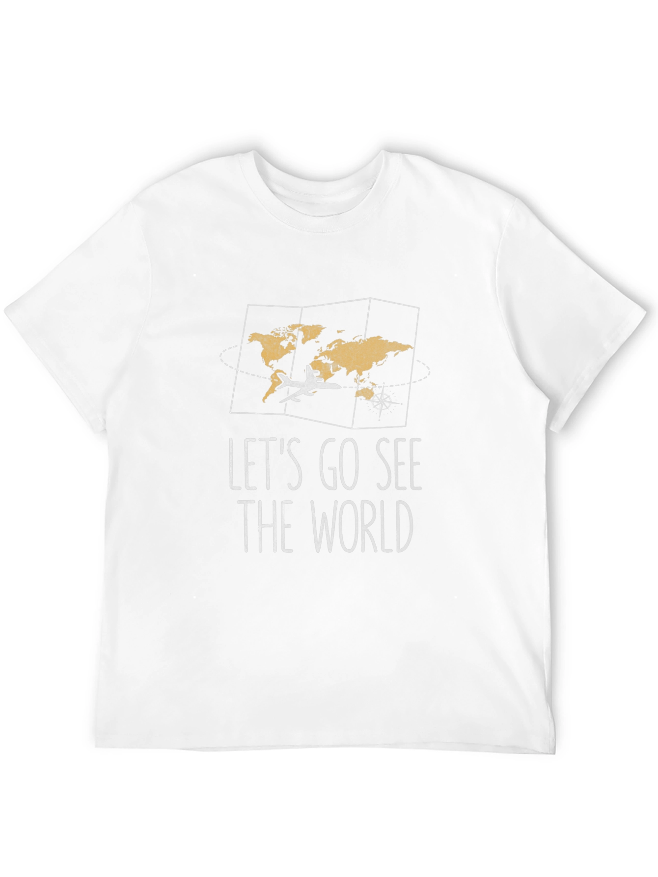 Lets Go See The World Graphic Tee