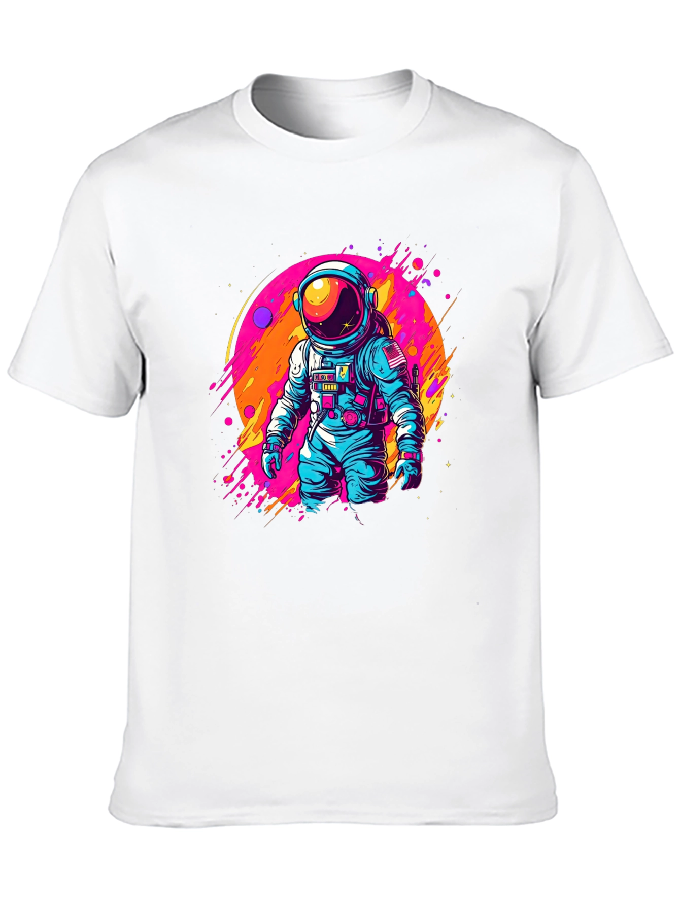 Astronaut Graphic Tee - Space Adventure