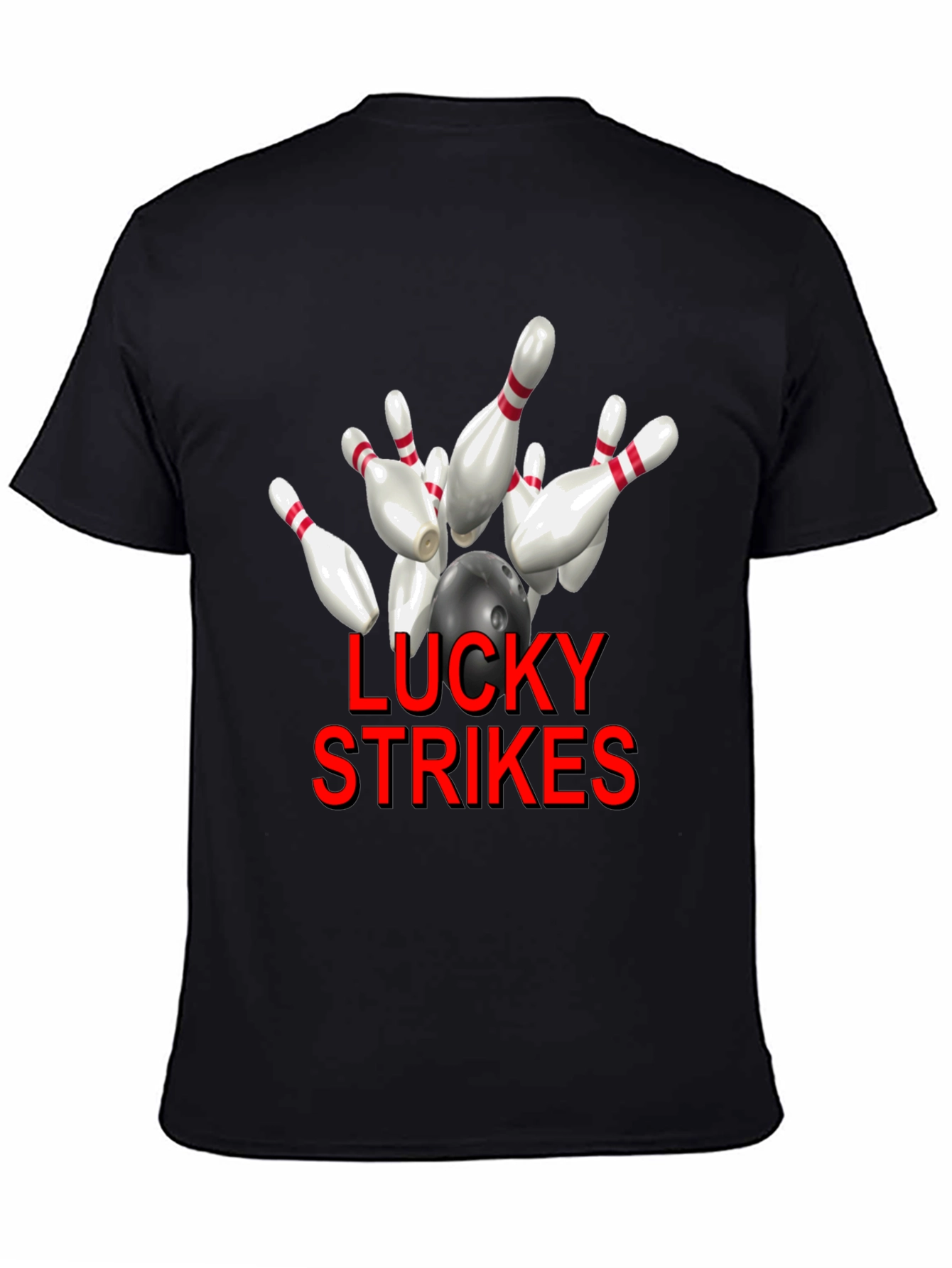 Lucky Strikes Bowling T-Shirt