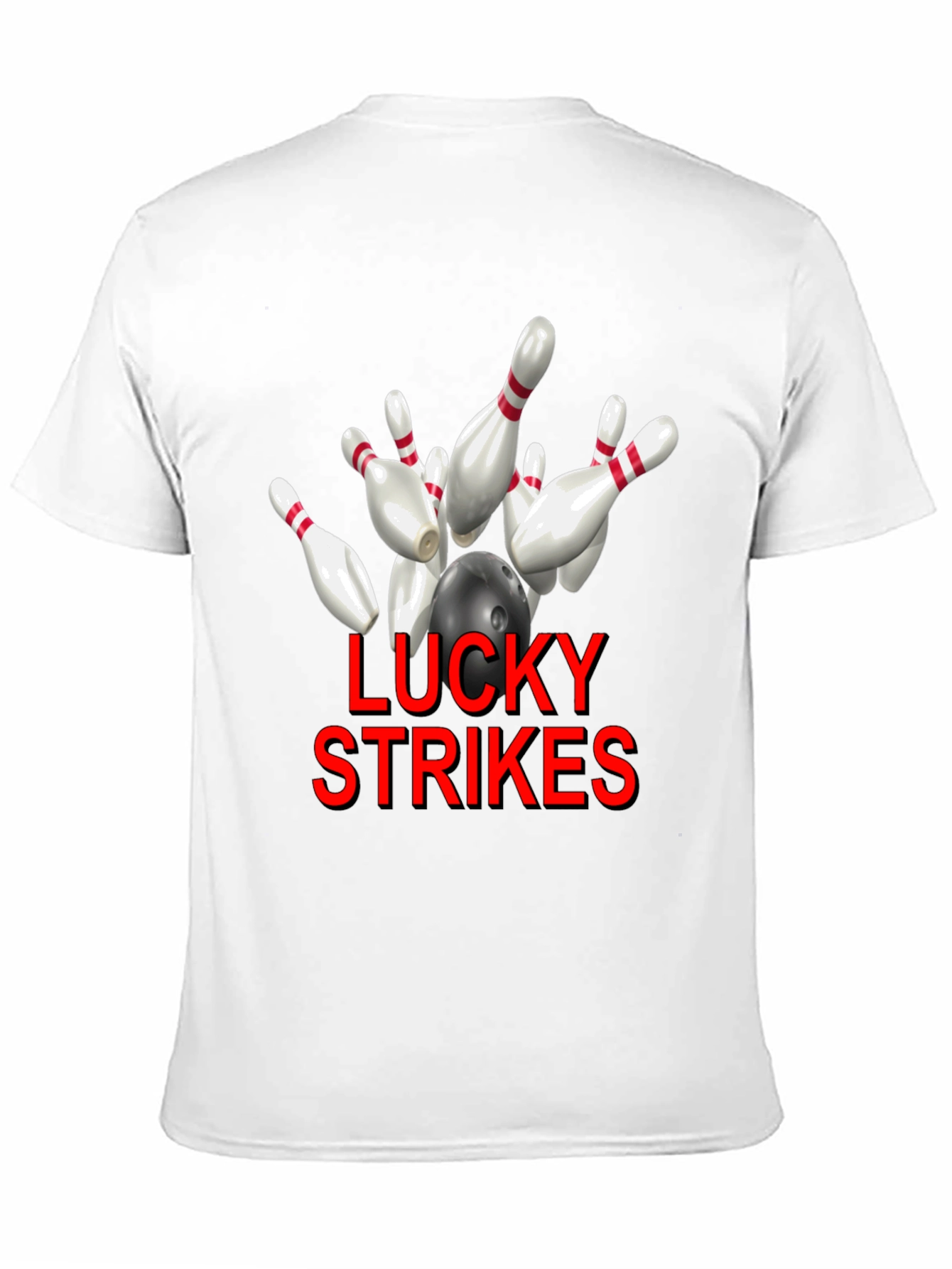 Lucky Strikes Bowling T-Shirt