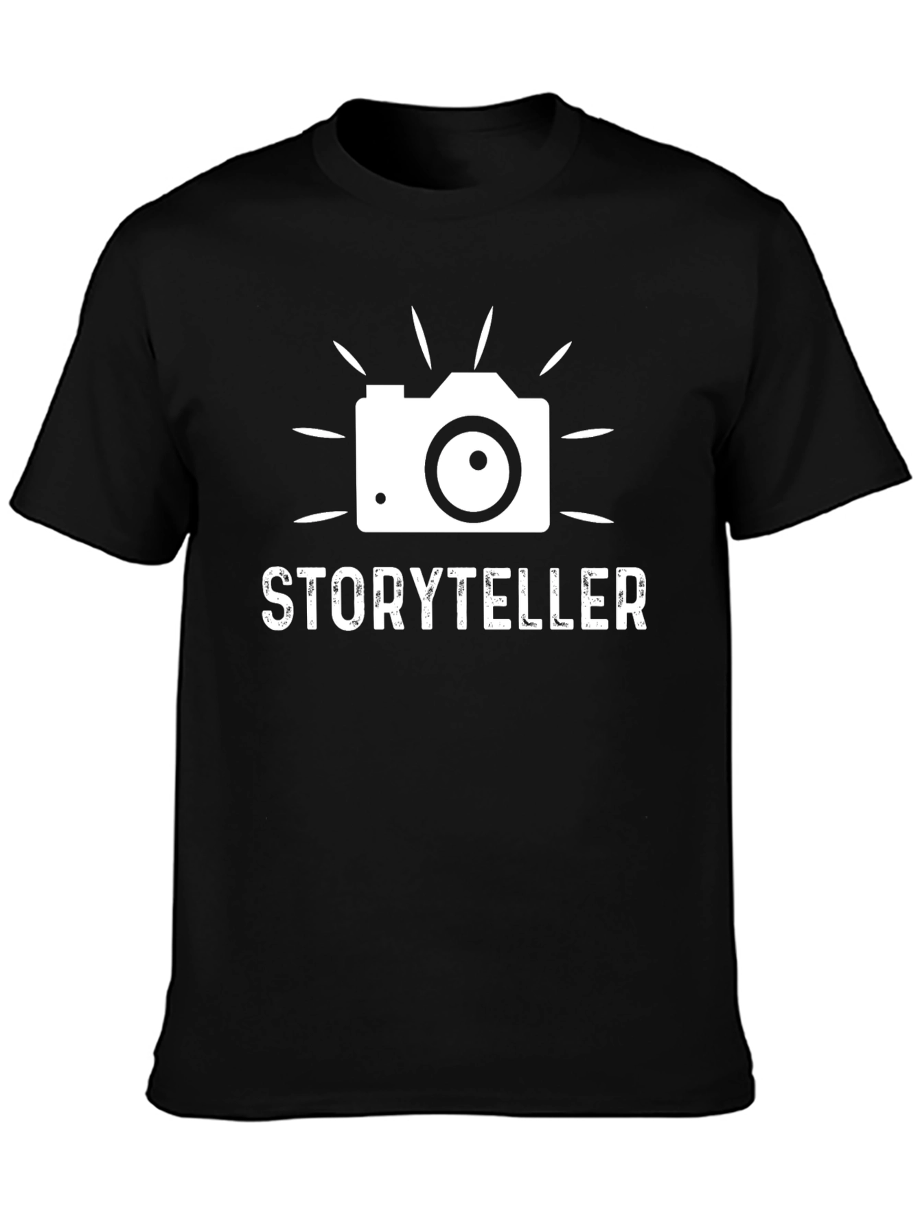 Storyteller Camera T-Shirt - Photographer Gift