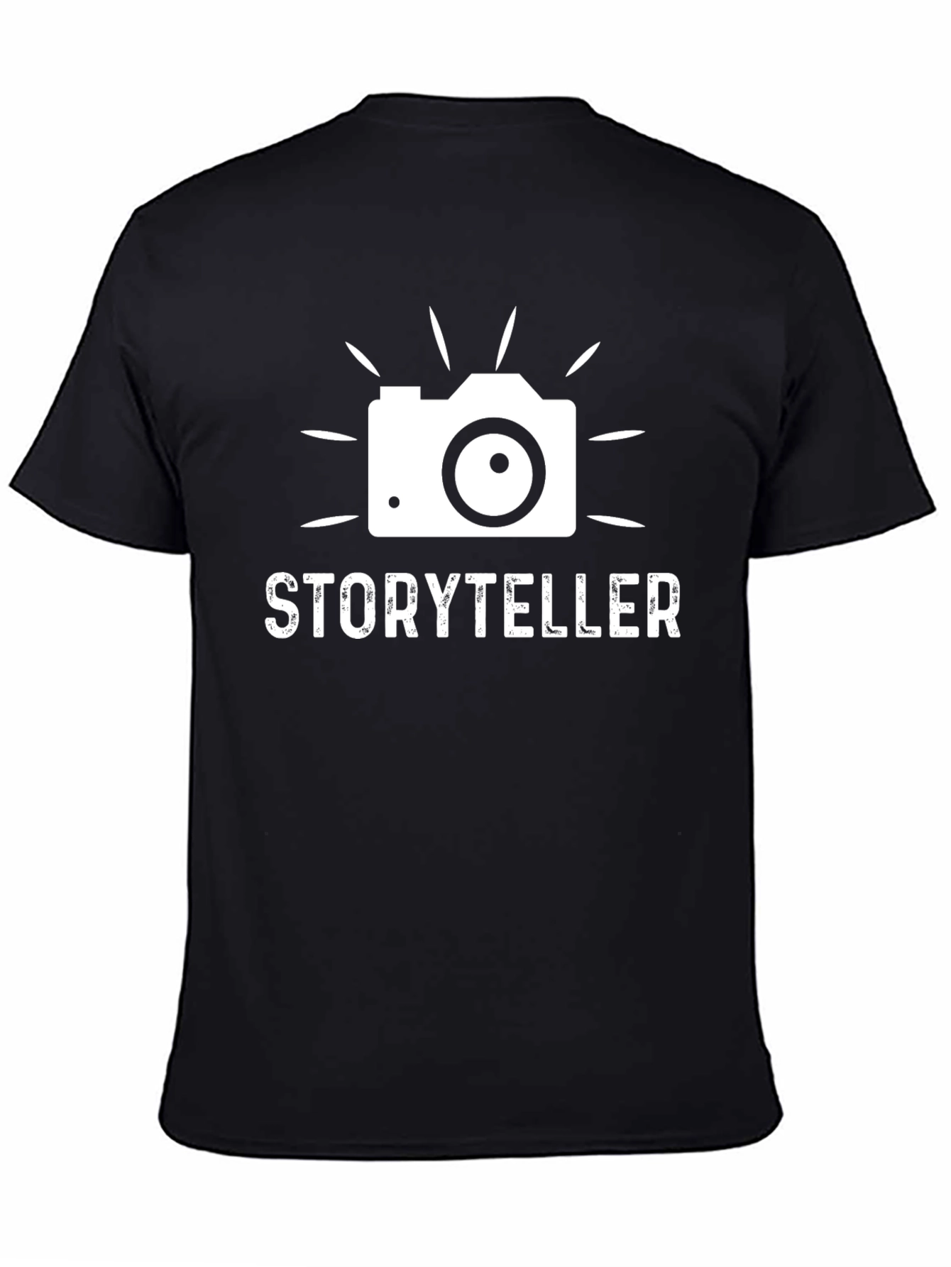 Storyteller Camera T-Shirt - Photographer Gift