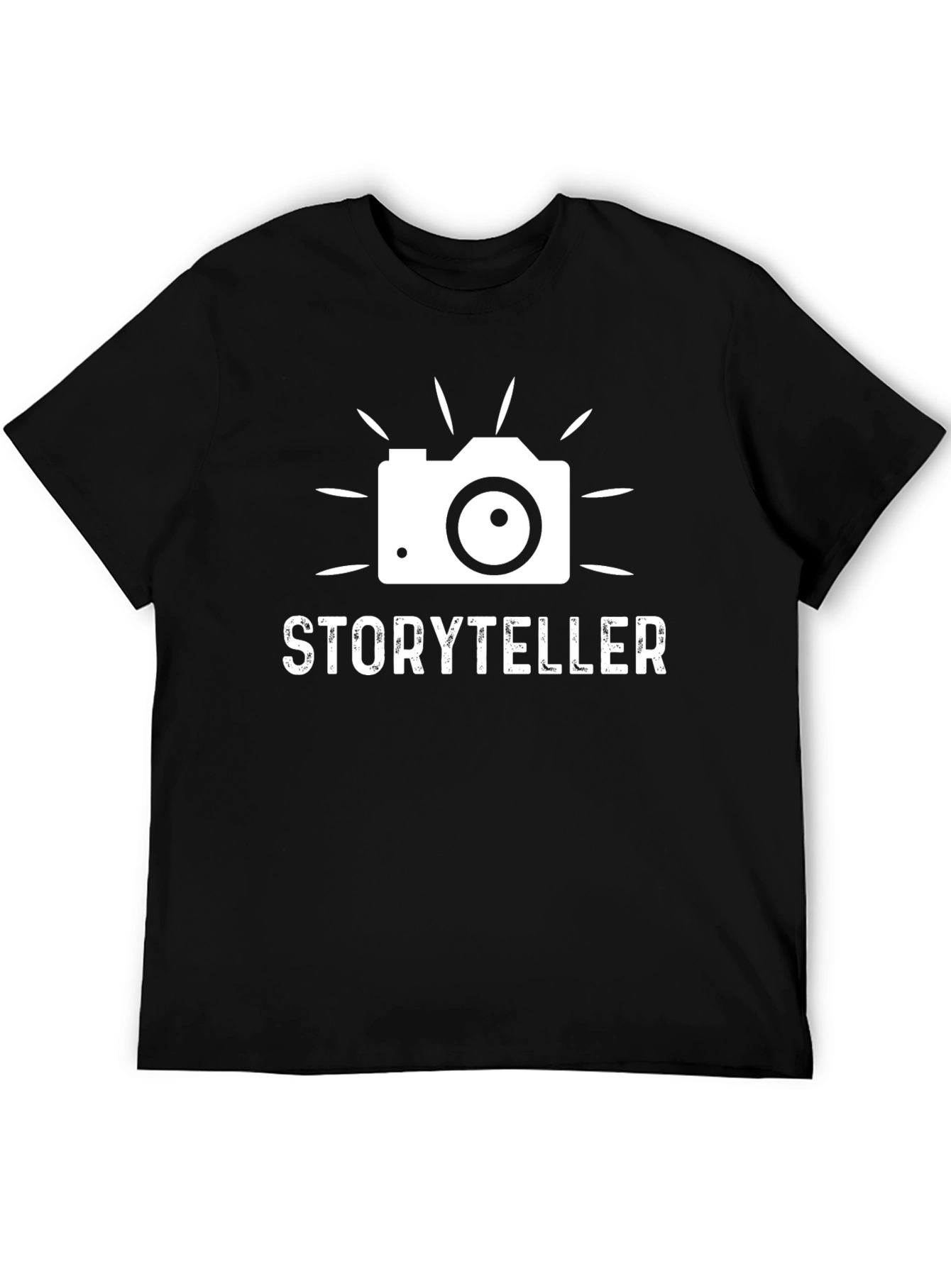 Storyteller Camera T-Shirt - Photographer Gift