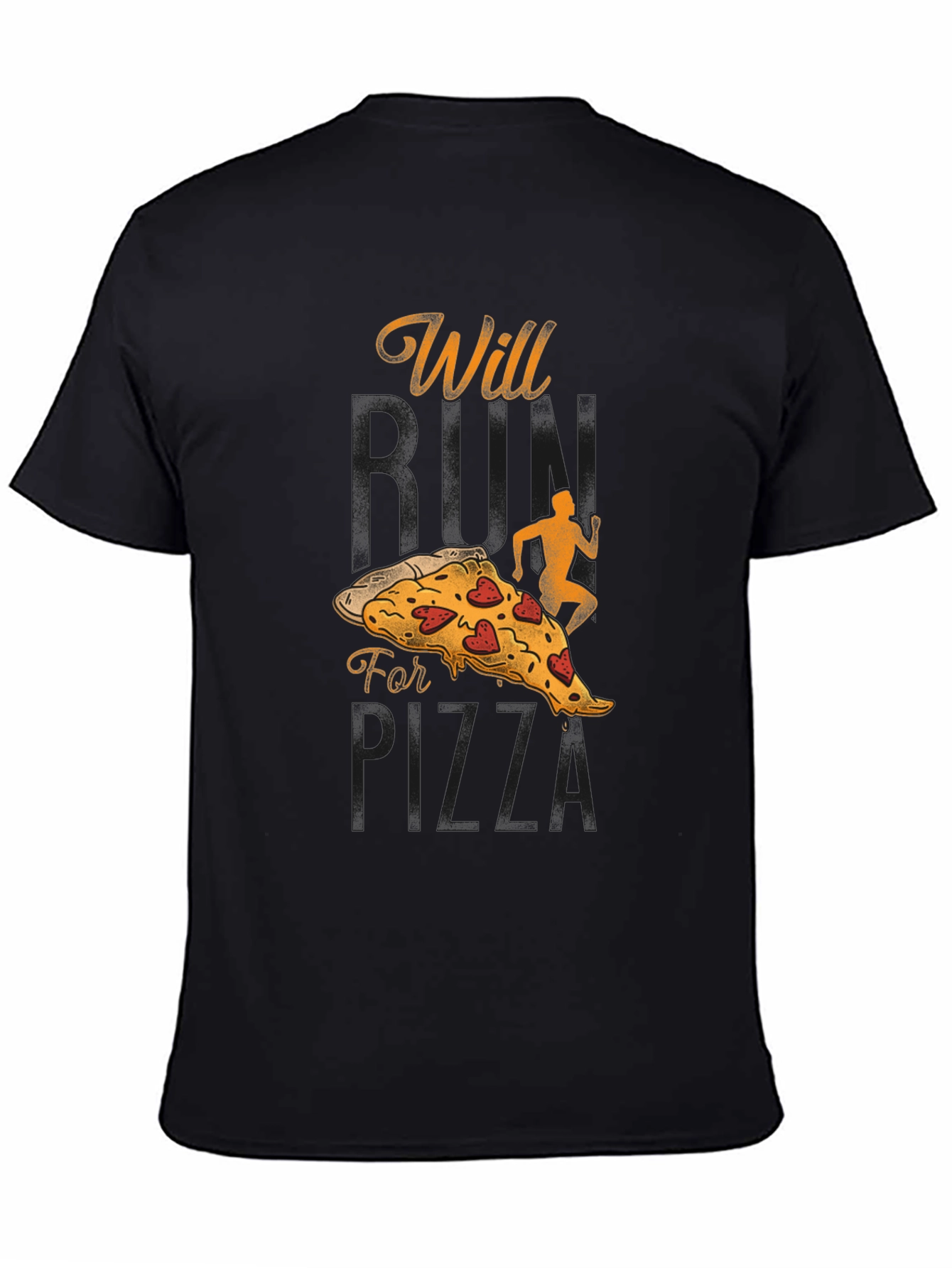 Will Run for Pizza Graphic Tee