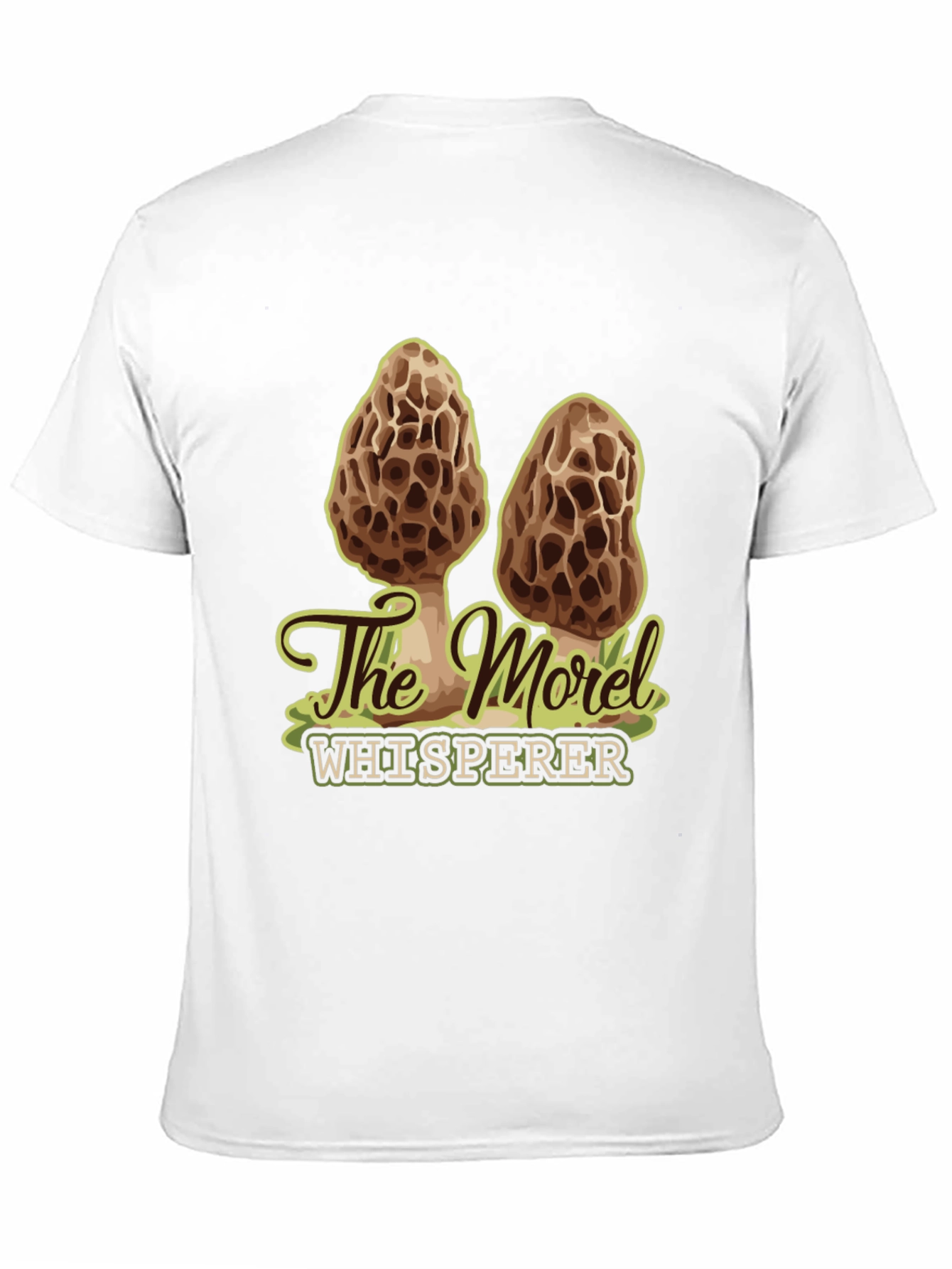 Morel Whisperer T-Shirt - Mushroom Hunting Tee