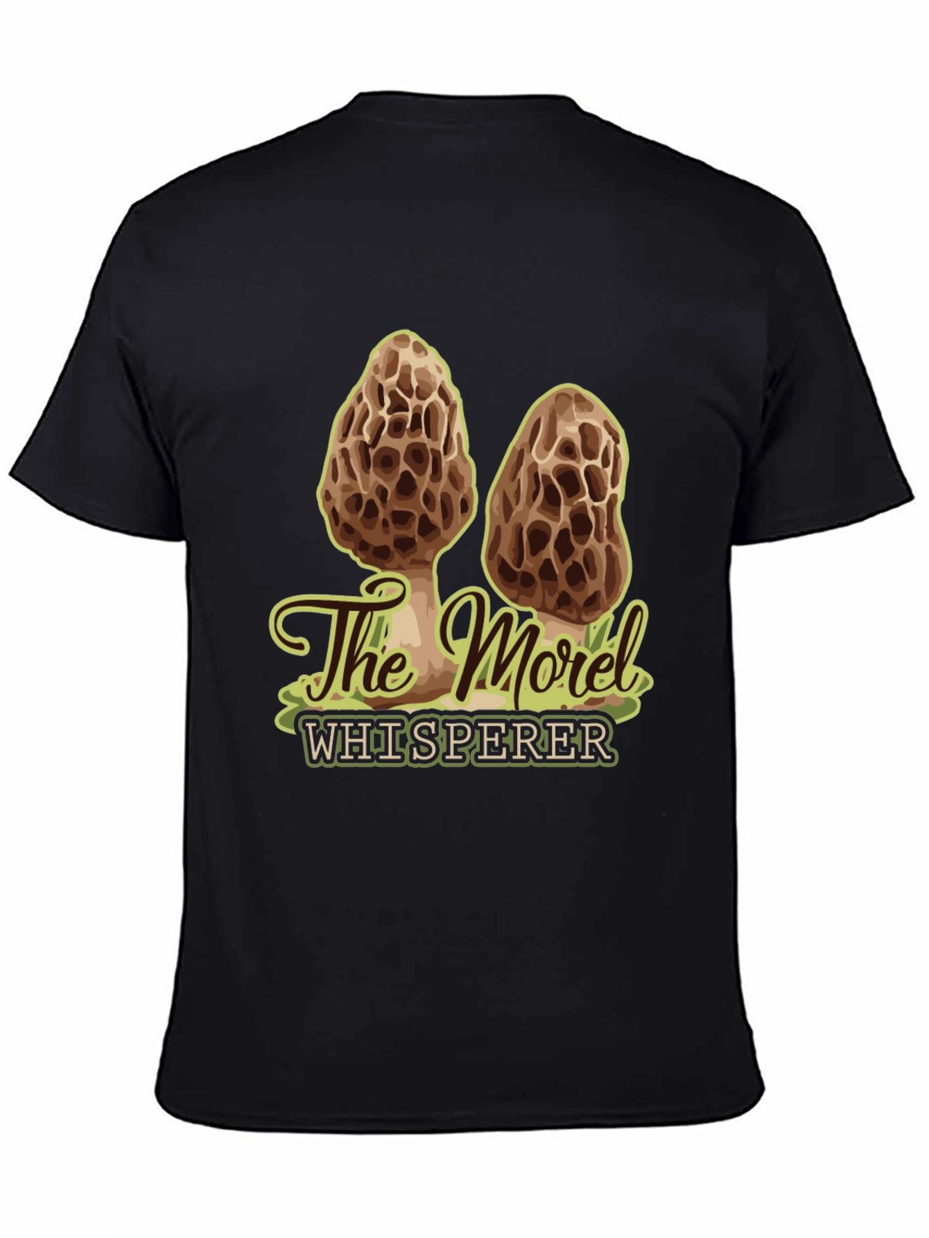 Morel Whisperer T-Shirt - Mushroom Hunting Tee