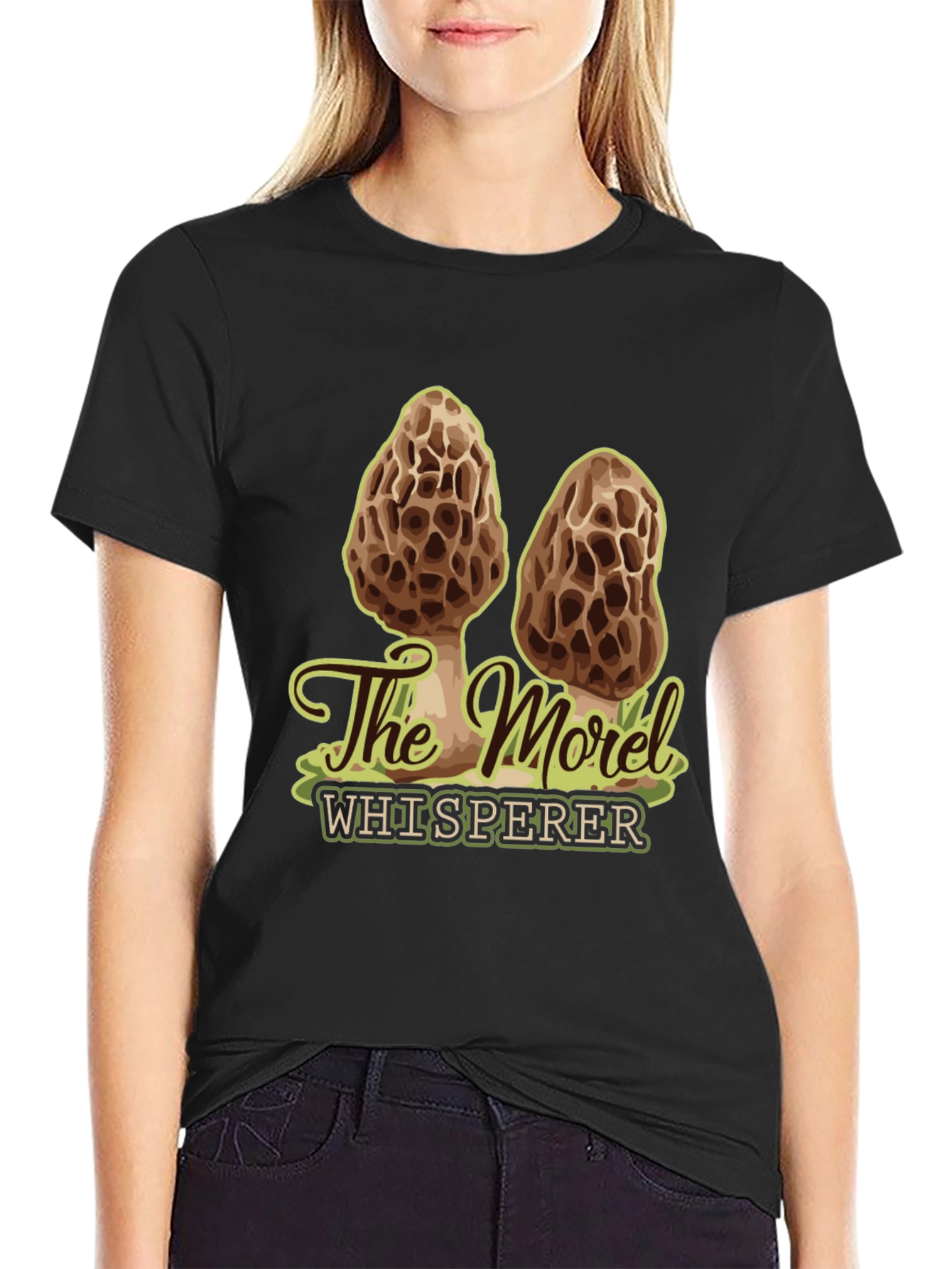 Morel Whisperer T-Shirt - Mushroom Hunting Tee