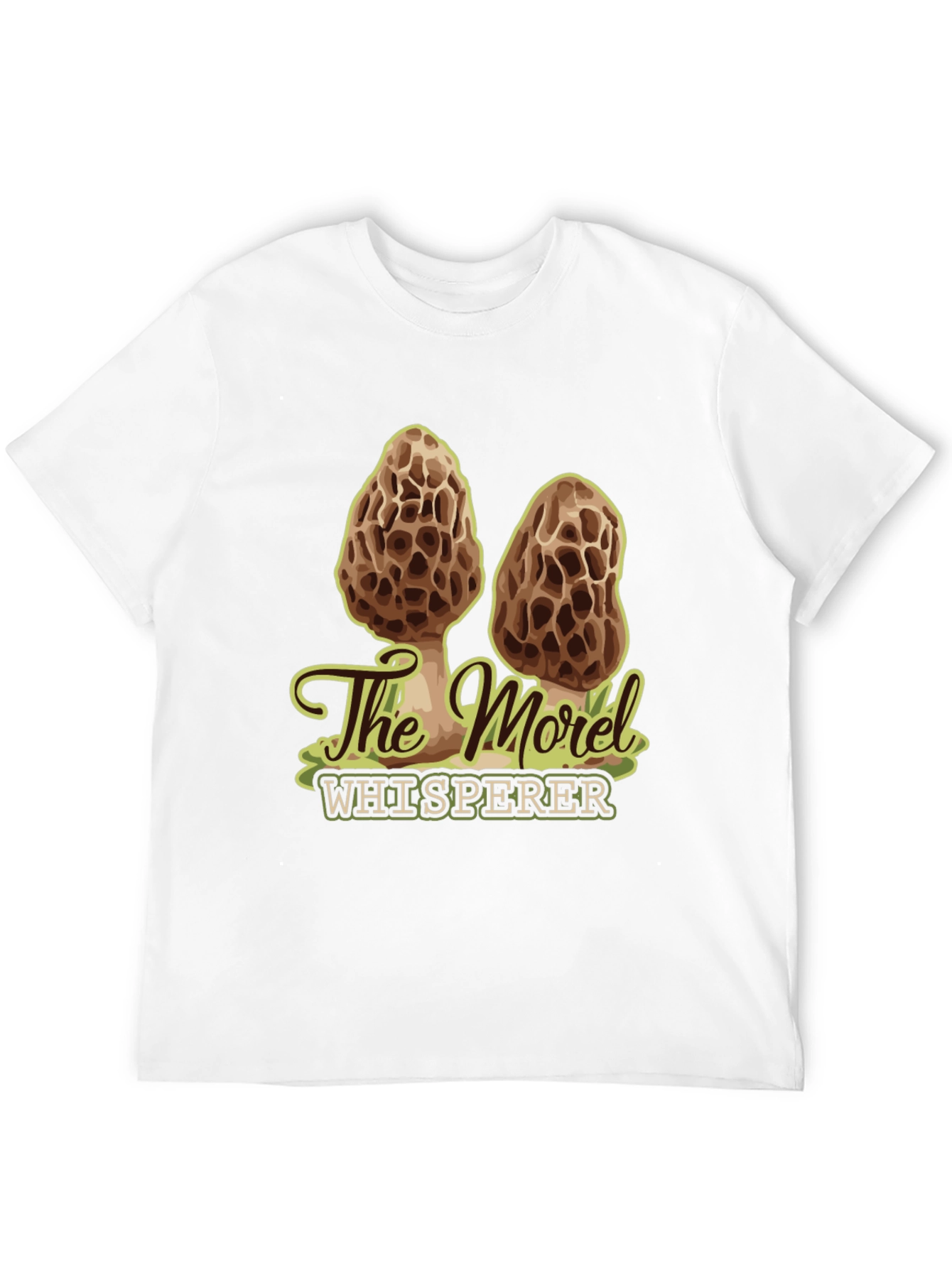 Morel Whisperer T-Shirt - Mushroom Hunting Tee