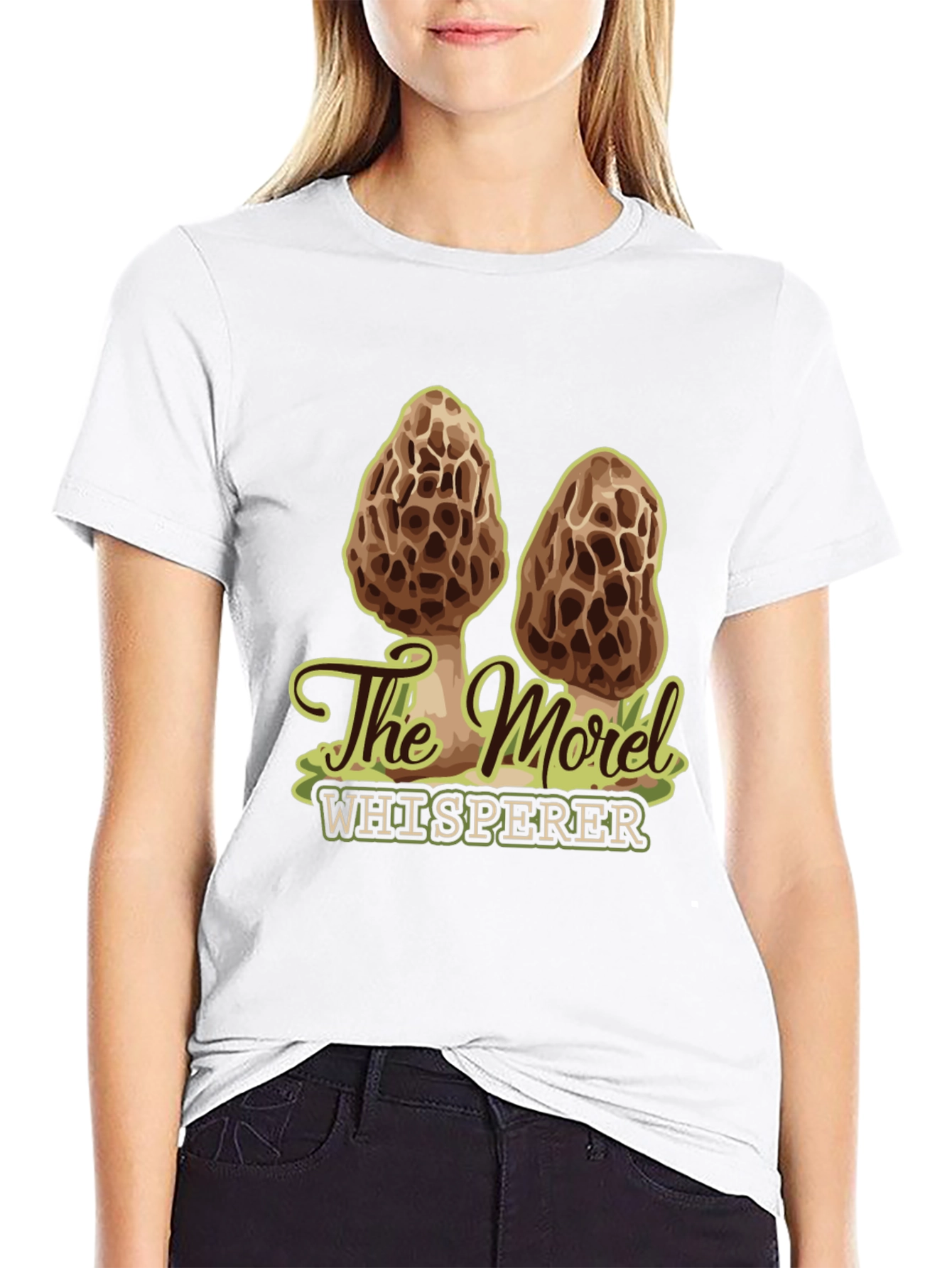 Morel Whisperer T-Shirt - Mushroom Hunting Tee