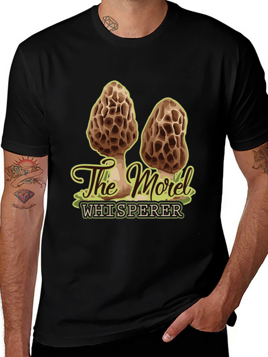 Morel Whisperer T-Shirt - Mushroom Hunting Tee