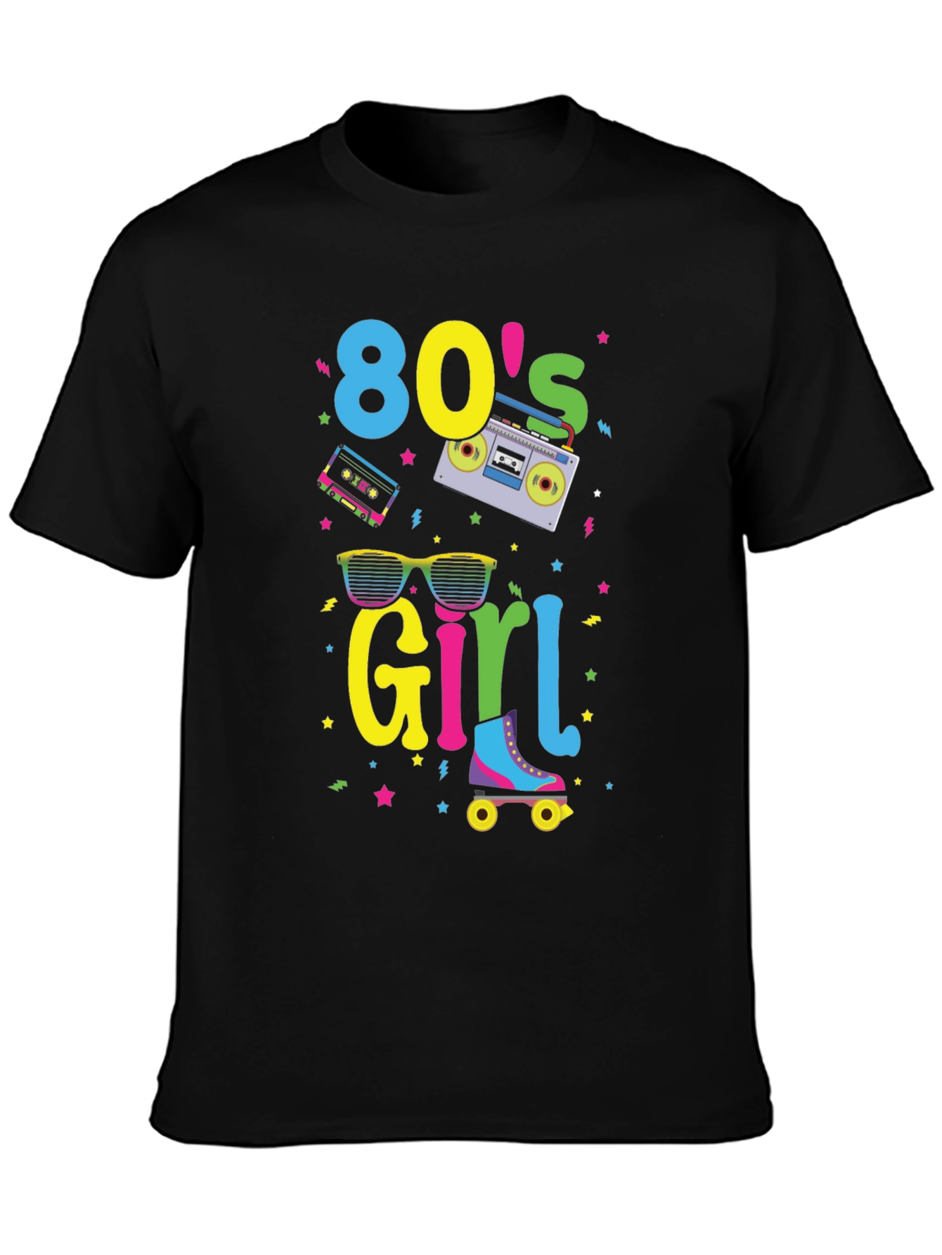 80s Girl T-Shirt - Retro Style
