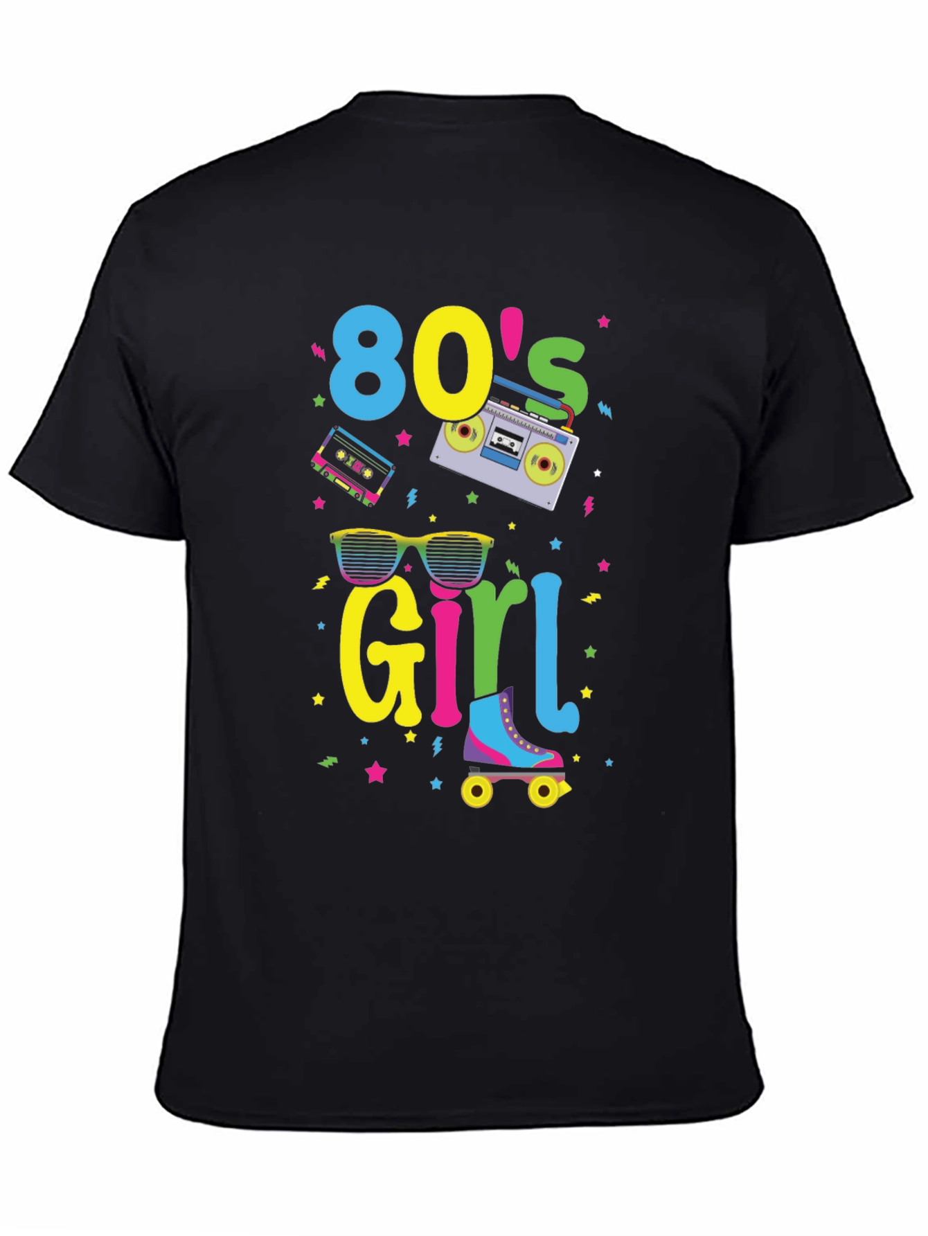 80s Girl T-Shirt - Retro Style