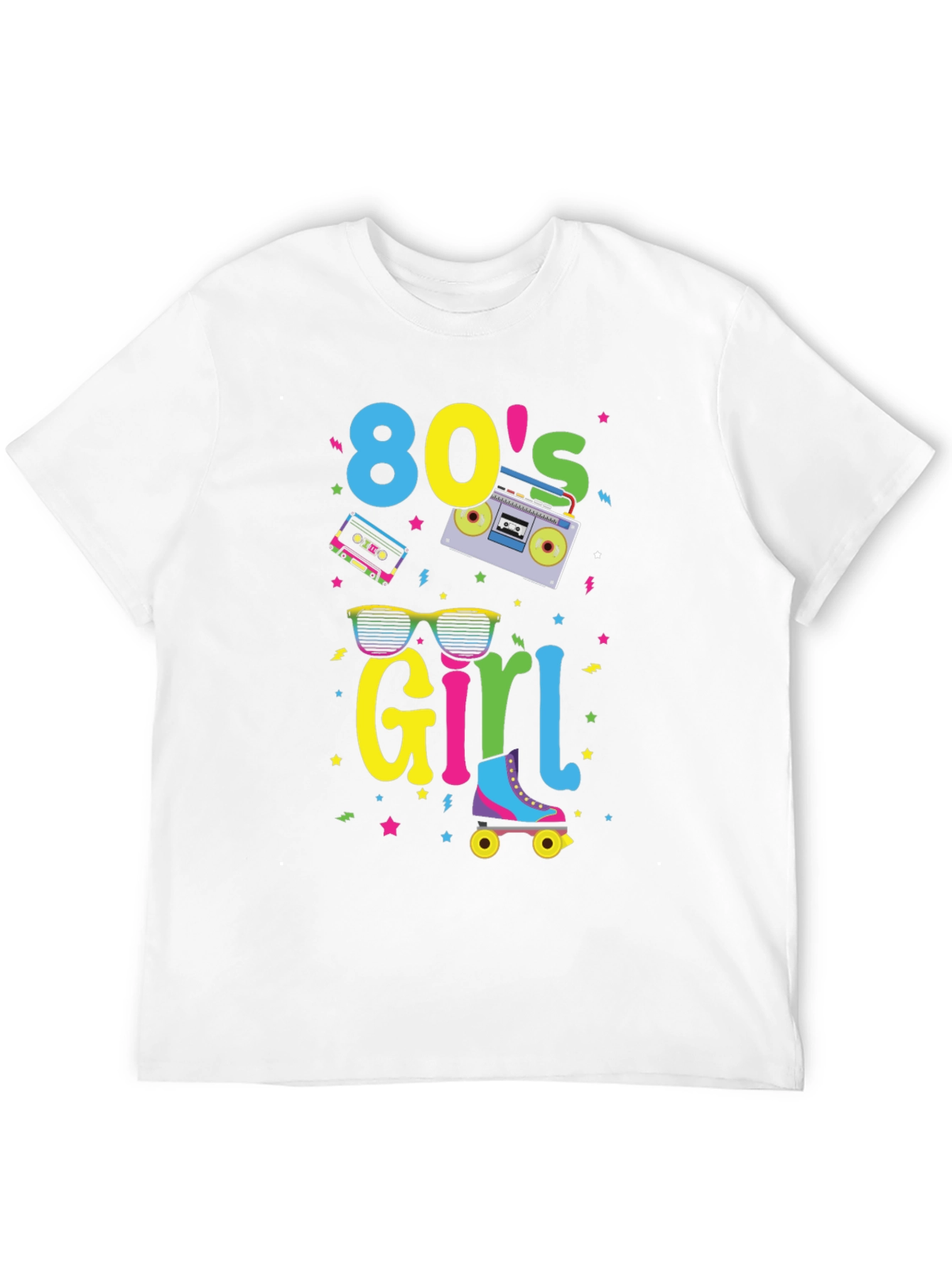80s Girl T-Shirt - Retro Style