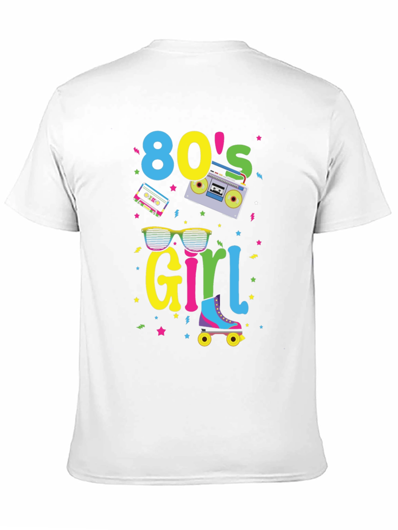 80s Girl T-Shirt - Retro Style