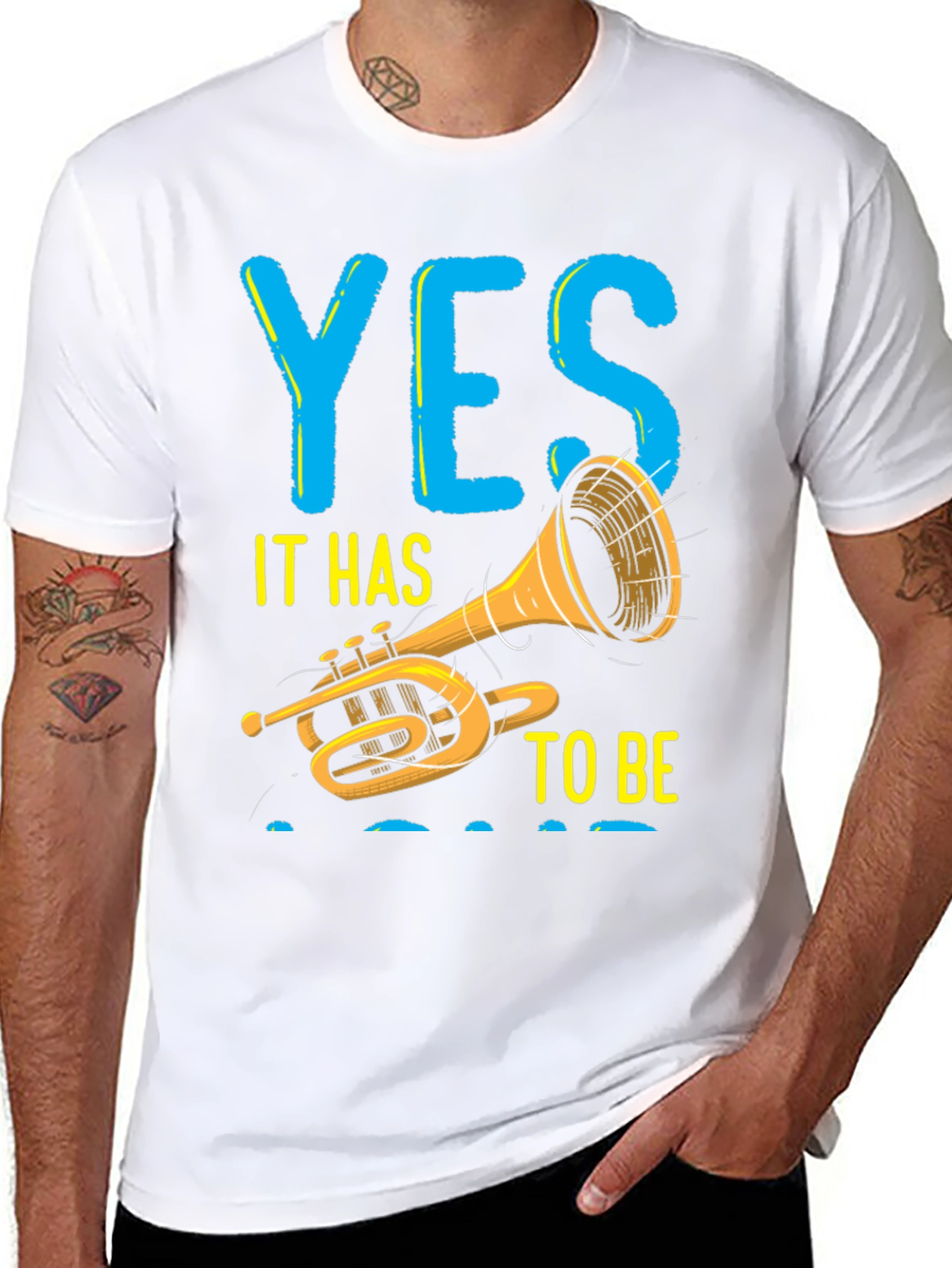 Yes To Be Trumpet T-Shirt
