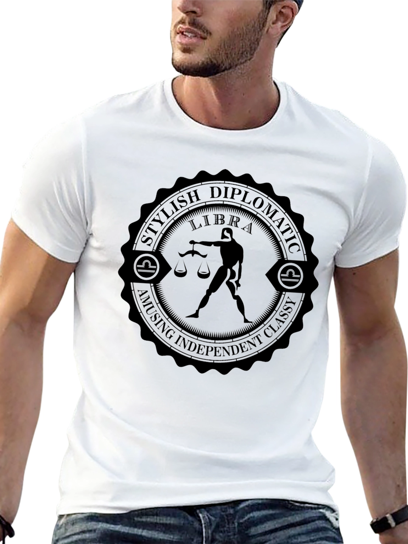 Stylish Libra Zodiac T-Shirt
