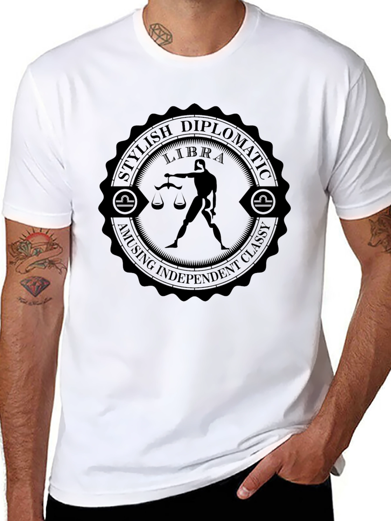 Stylish Libra Zodiac T-Shirt