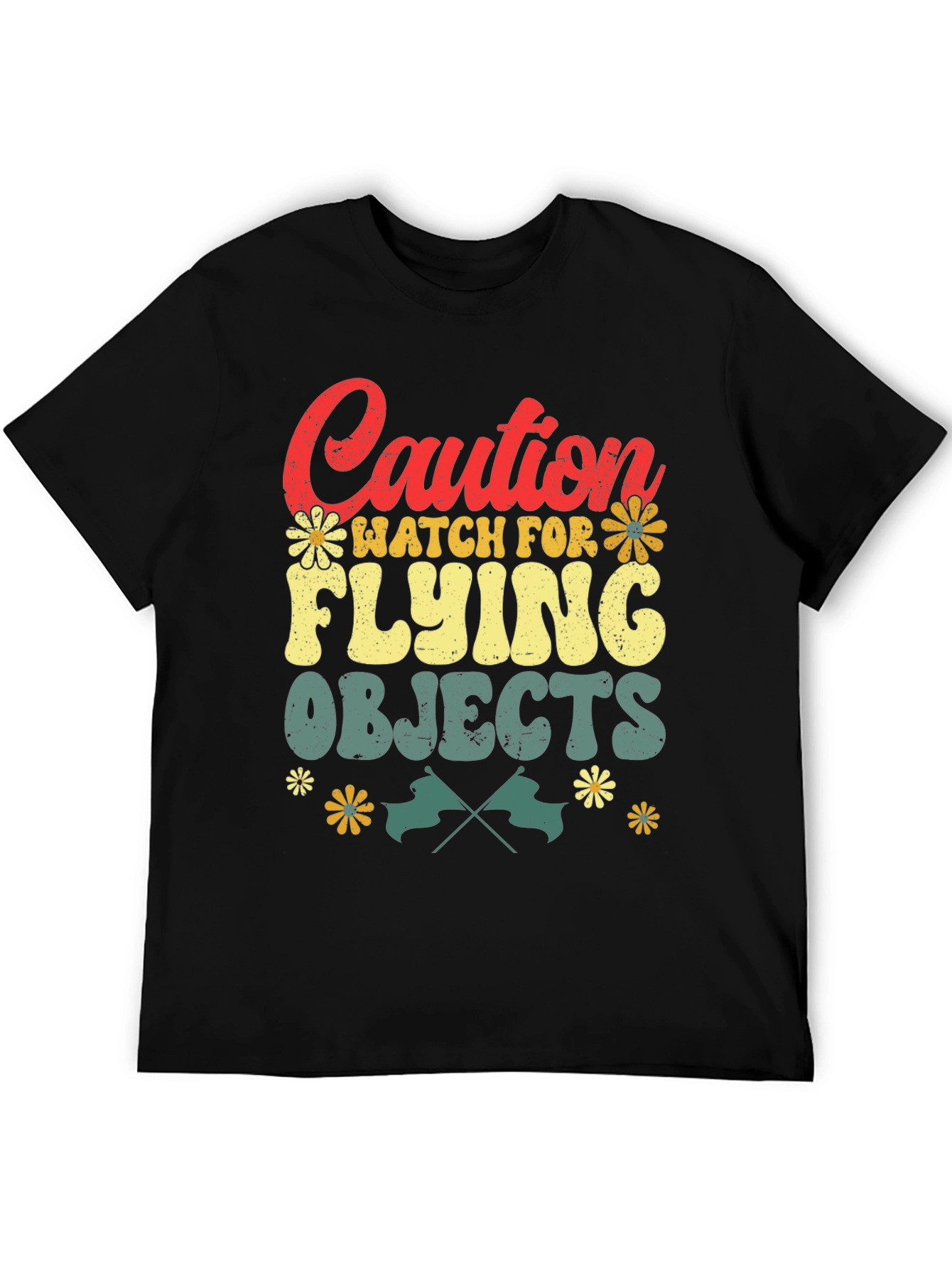 Caution Flying Objects Tee