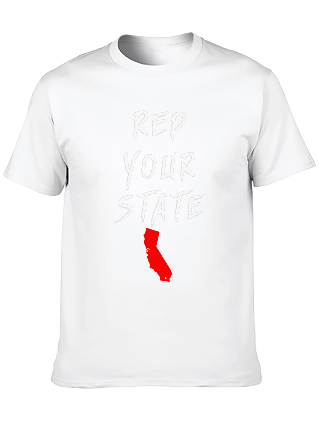Rep Your State Black T-Shirt - California