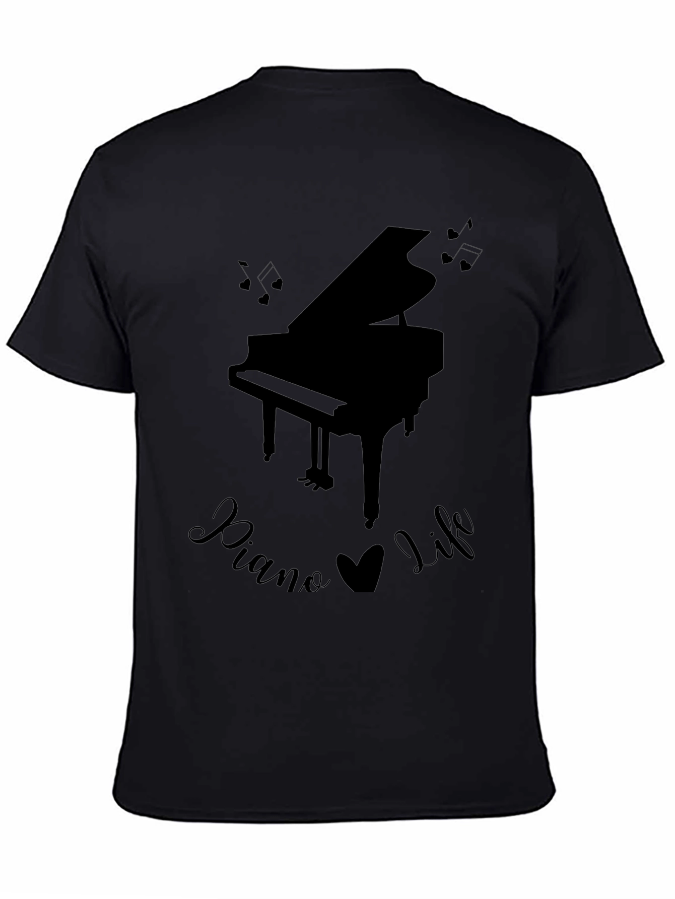 Piano Life T-Shirt: Grand Piano Music Lover Tee