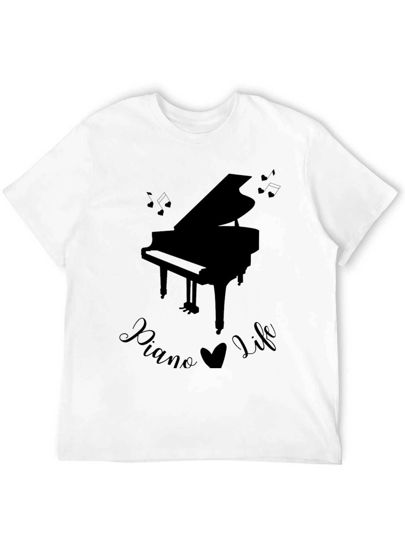 Piano Life T-Shirt: Grand Piano Music Lover Tee