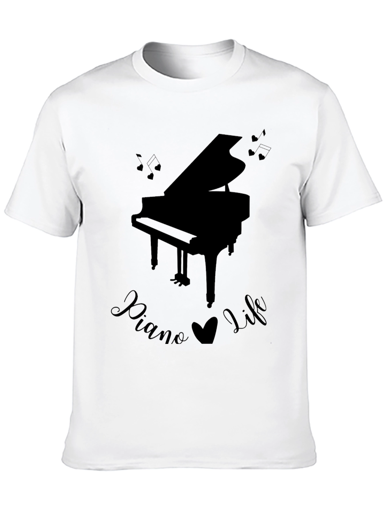 Piano Life T-Shirt: Grand Piano Music Lover Tee