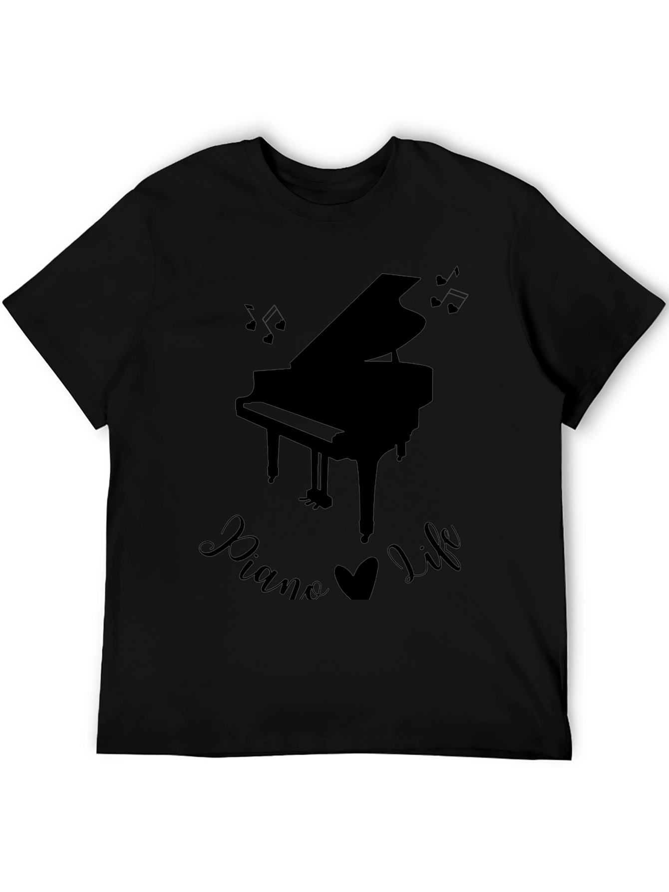 Piano Life T-Shirt: Grand Piano Music Lover Tee
