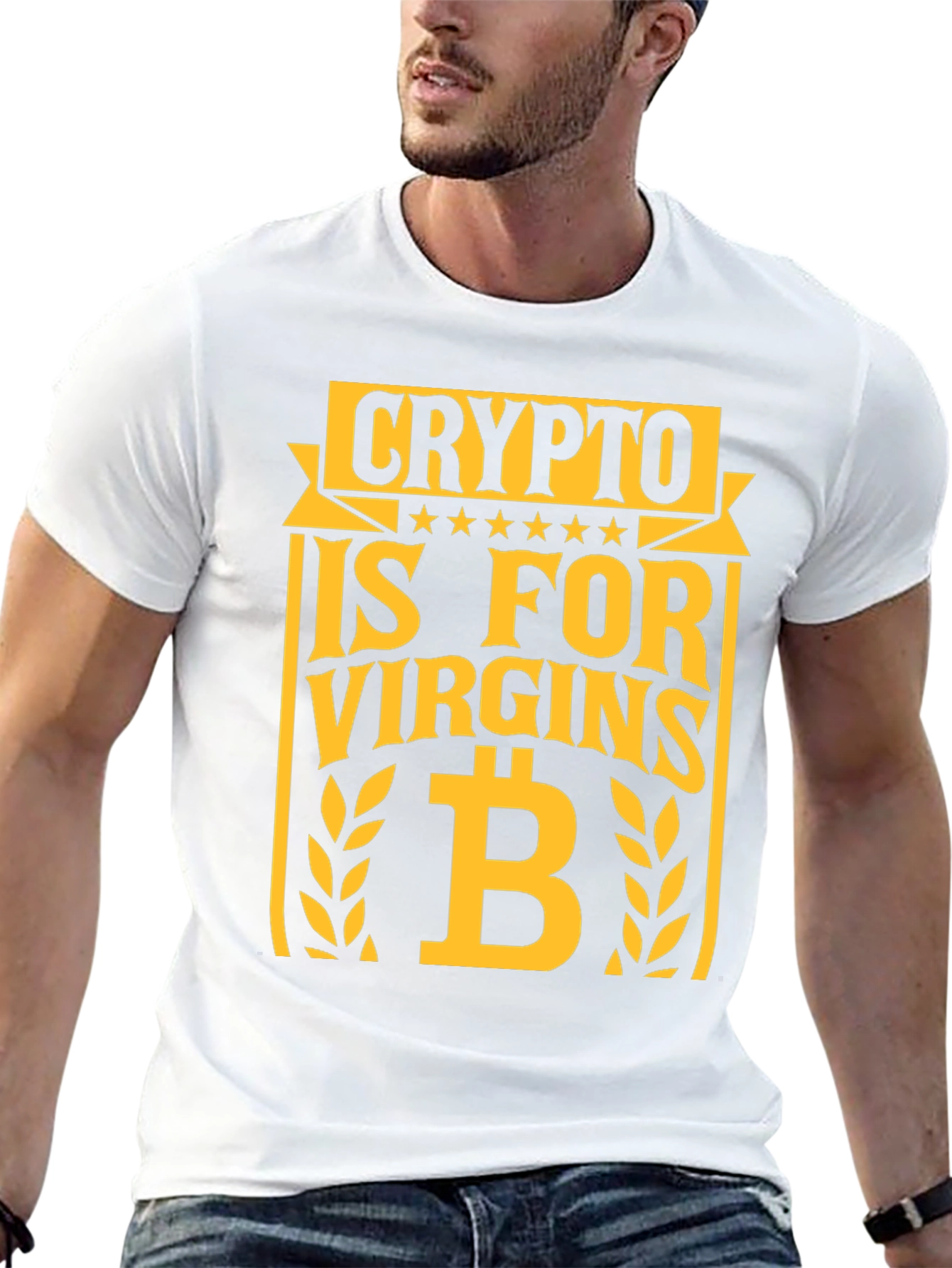 Crypto is for Virgins Graphic T-Shirt