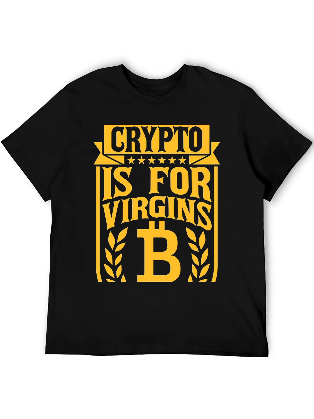 Crypto is for Virgins Graphic T-Shirt