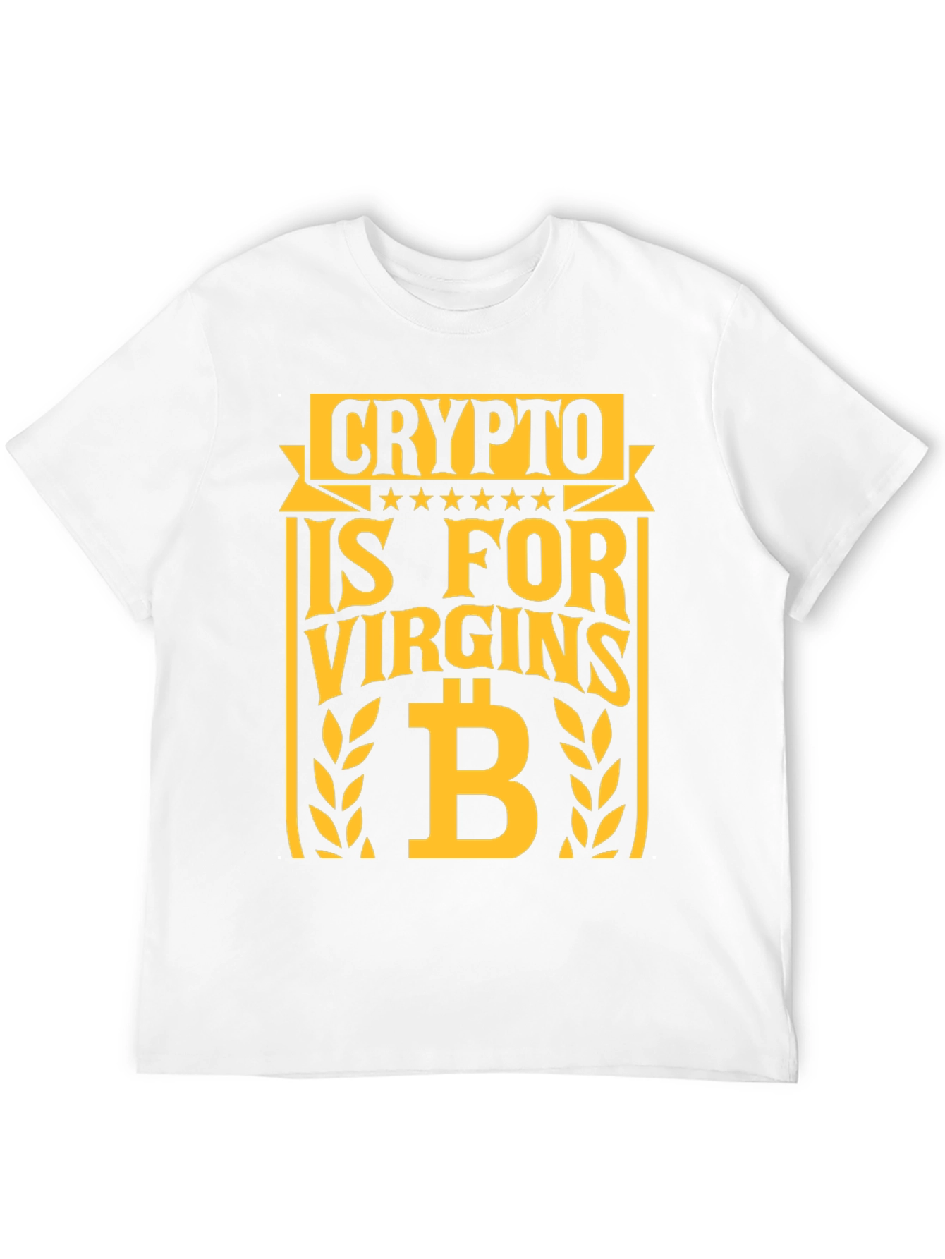 Crypto is for Virgins Graphic T-Shirt