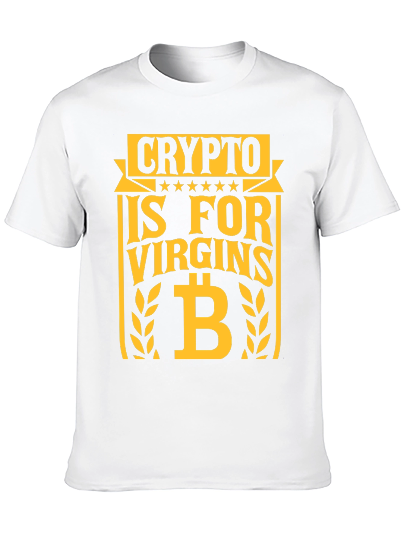 Crypto is for Virgins Graphic T-Shirt