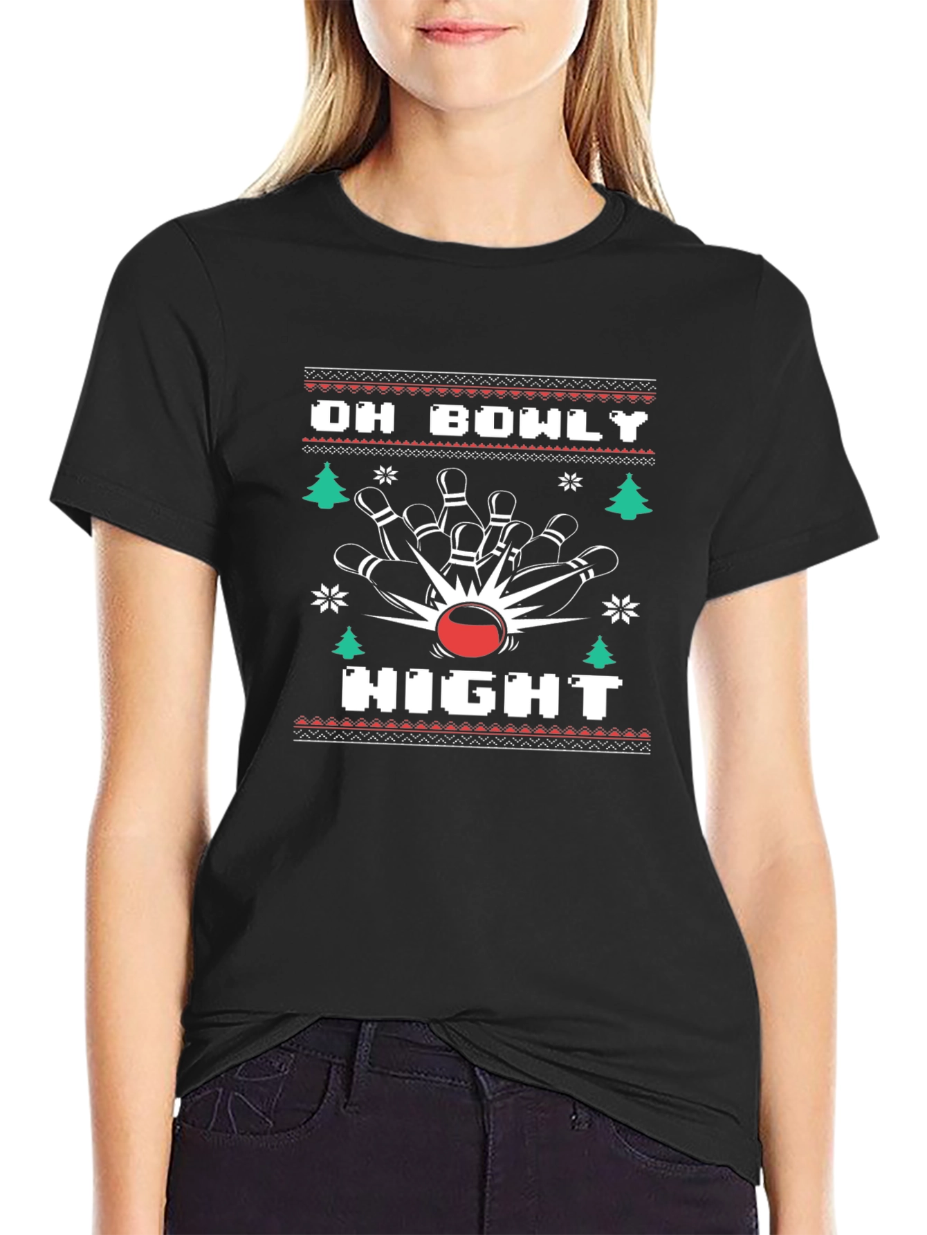 Oh Bowly Night Holiday T-Shirt