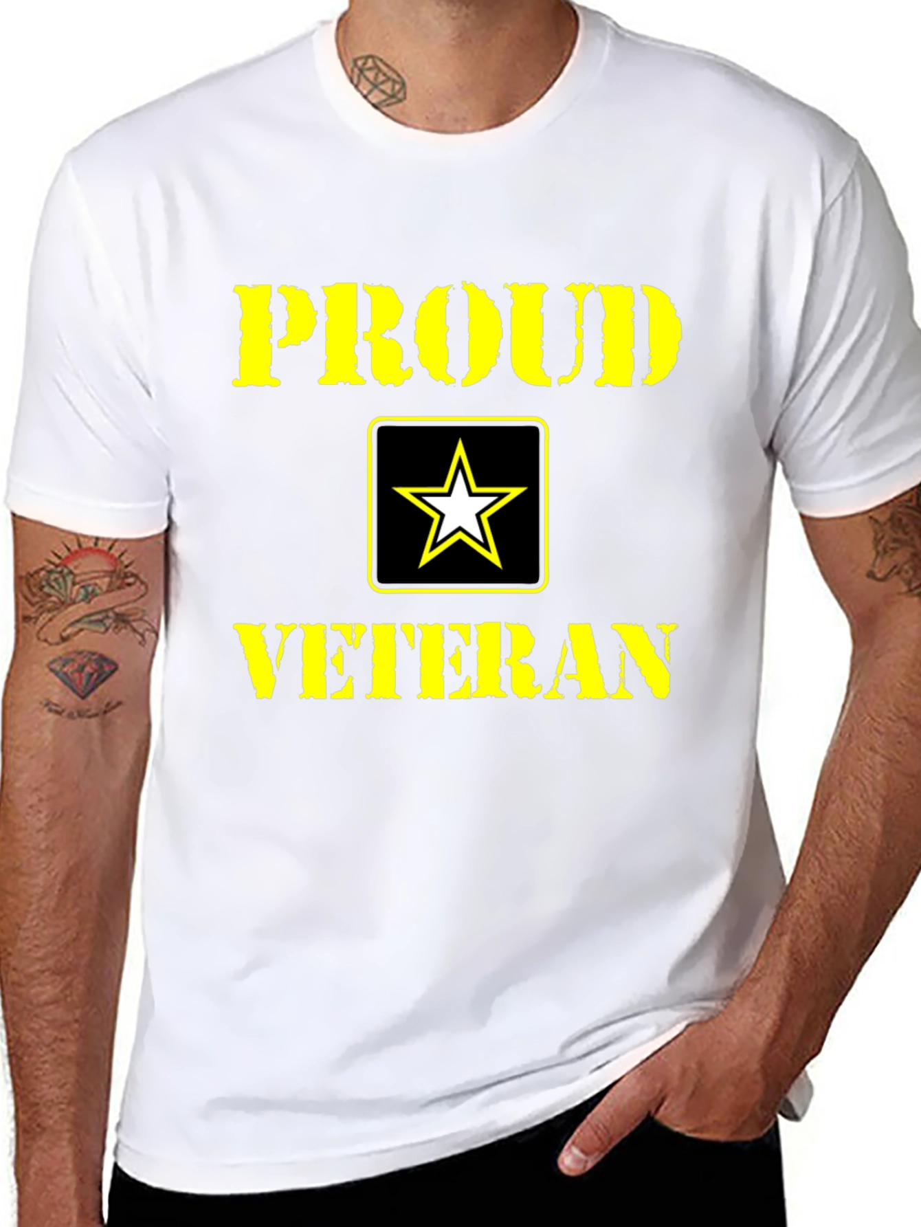 Proud Veteran T-Shirt - Military Pride Apparel
