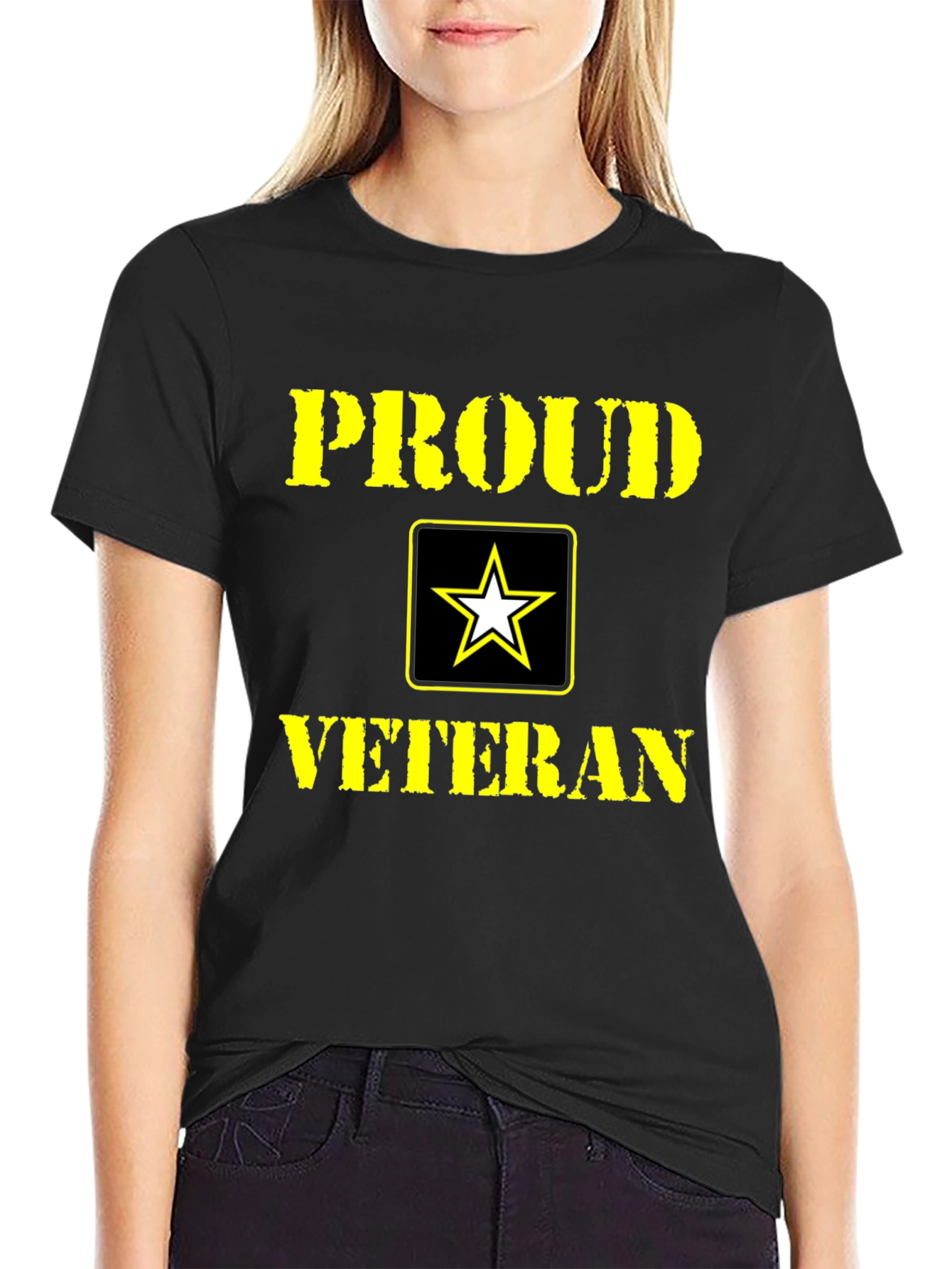 Proud Veteran T-Shirt - Military Pride Apparel