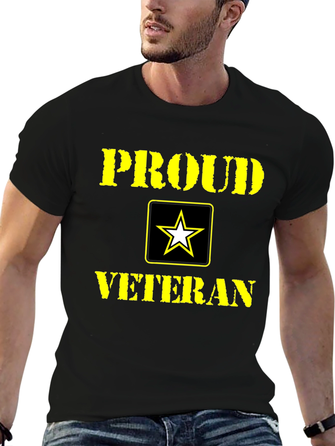 Proud Veteran T-Shirt - Military Pride Apparel