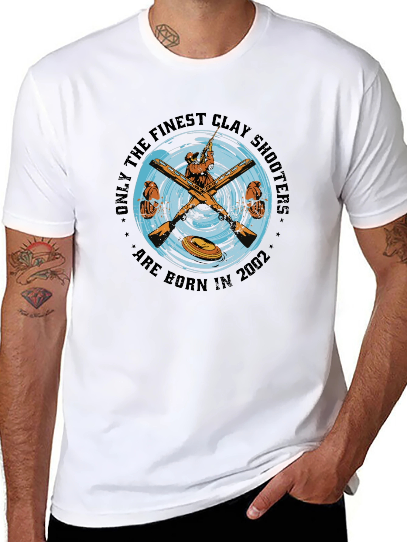 Finest Clay Shooters Black T-Shirt