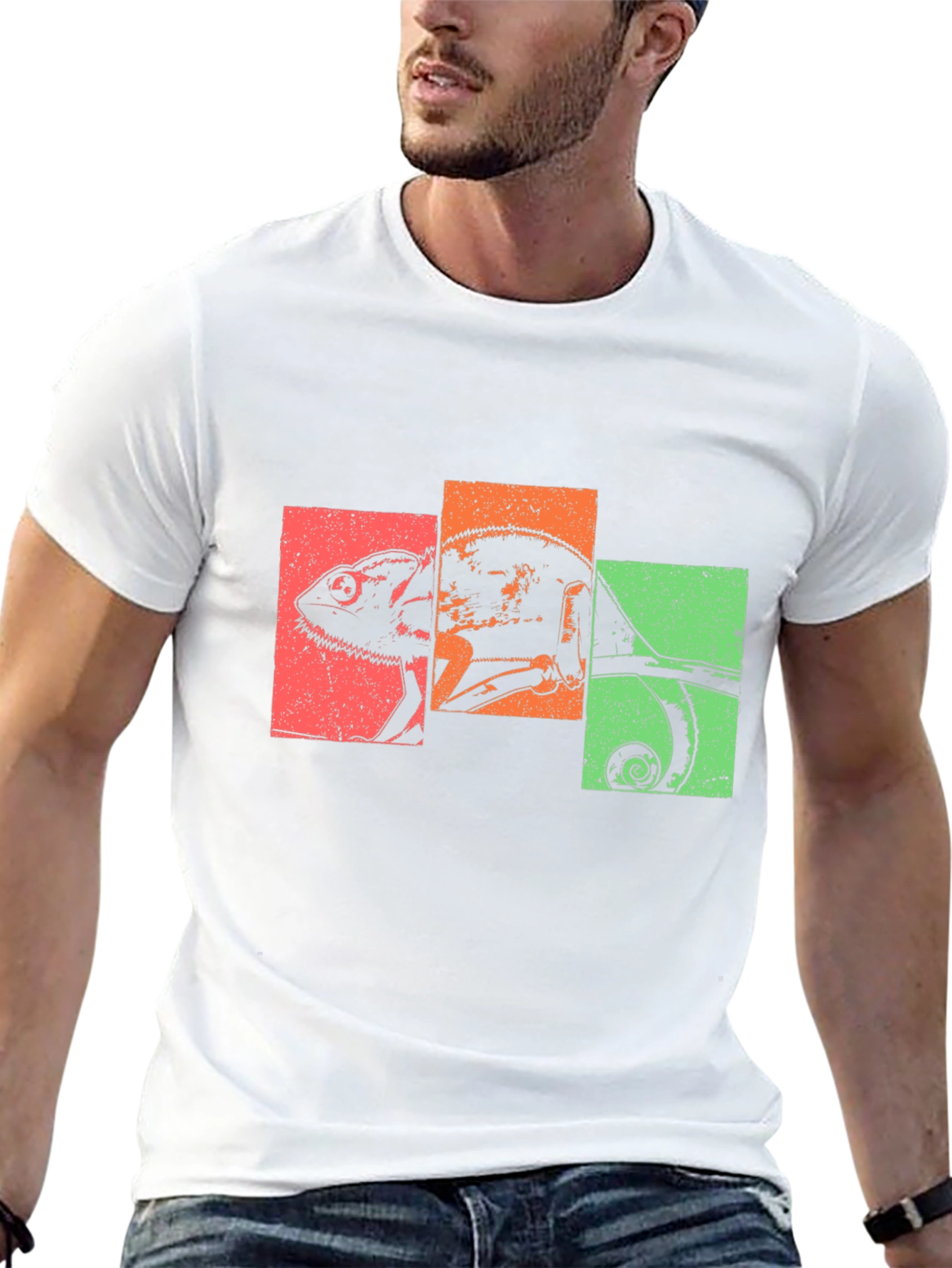 Retro Chameleon T-Shirt