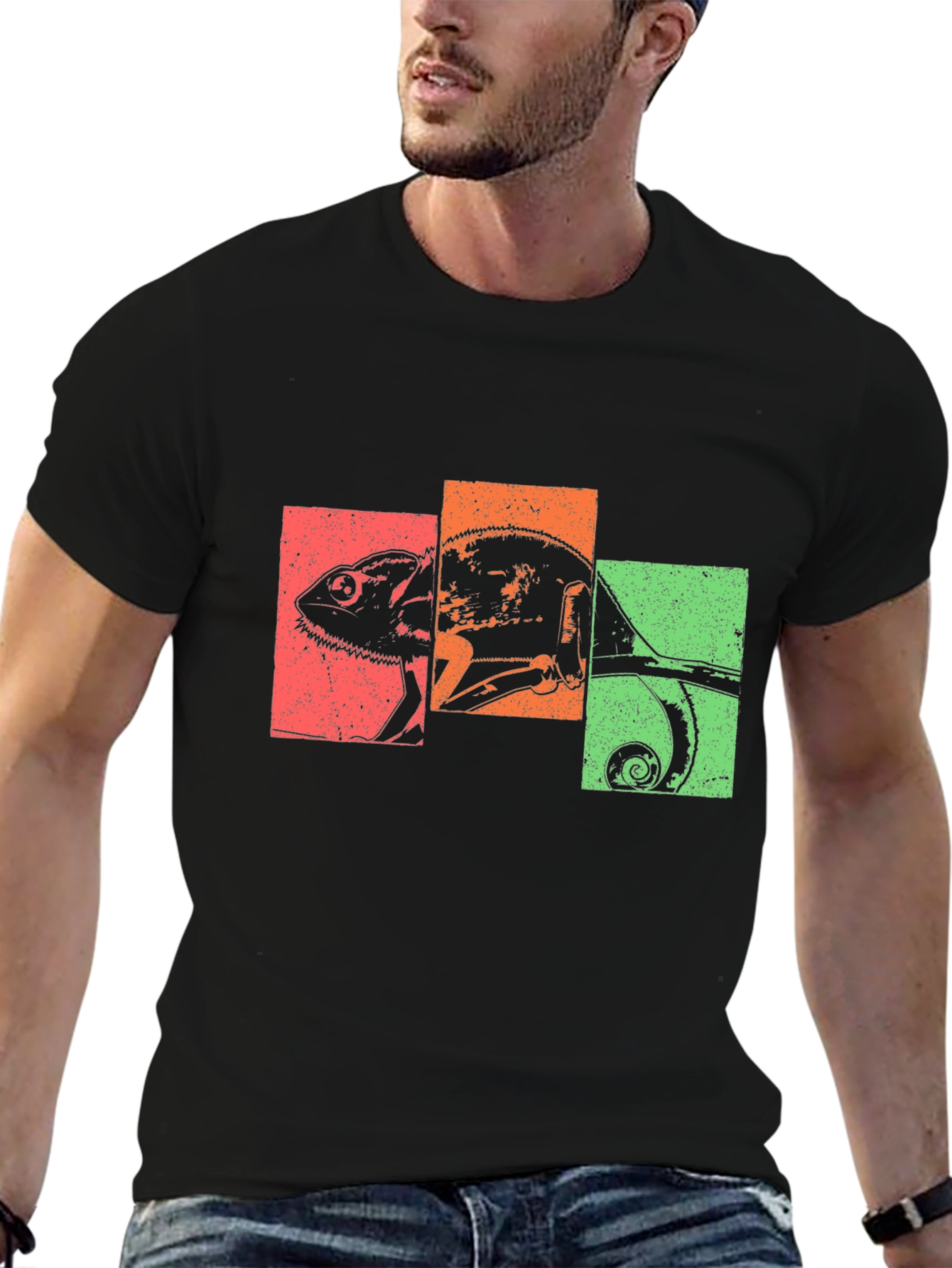 Retro Chameleon T-Shirt