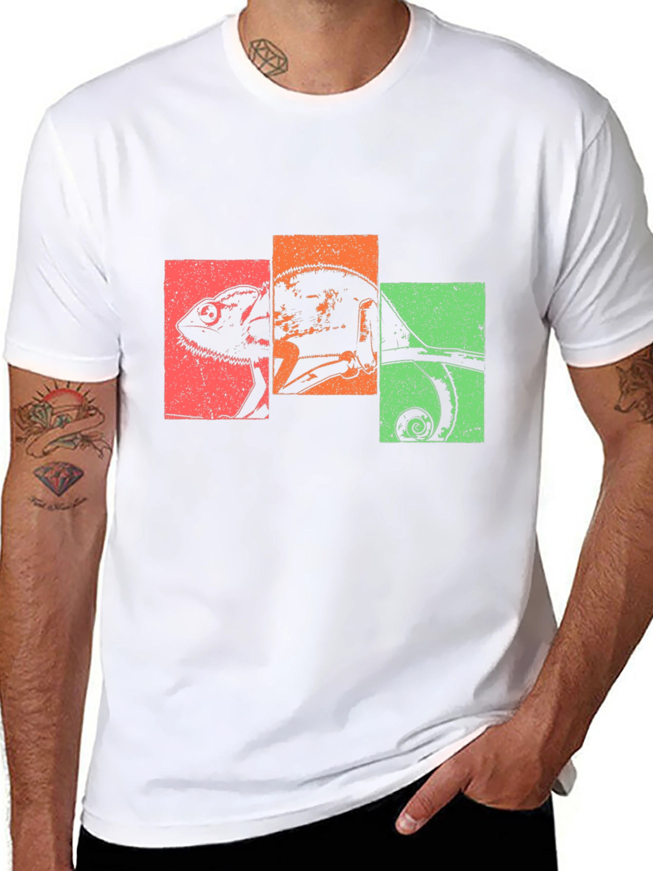 Retro Chameleon T-Shirt